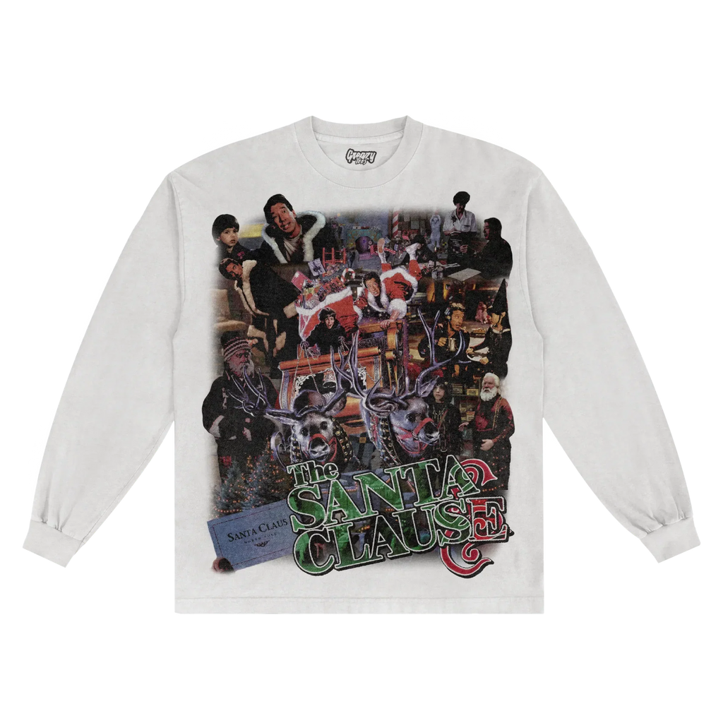 The Santa Clause Christmas Long Sleeved Tee Hoodie, Sweatshirt | CiraTrend.com (Image 1)