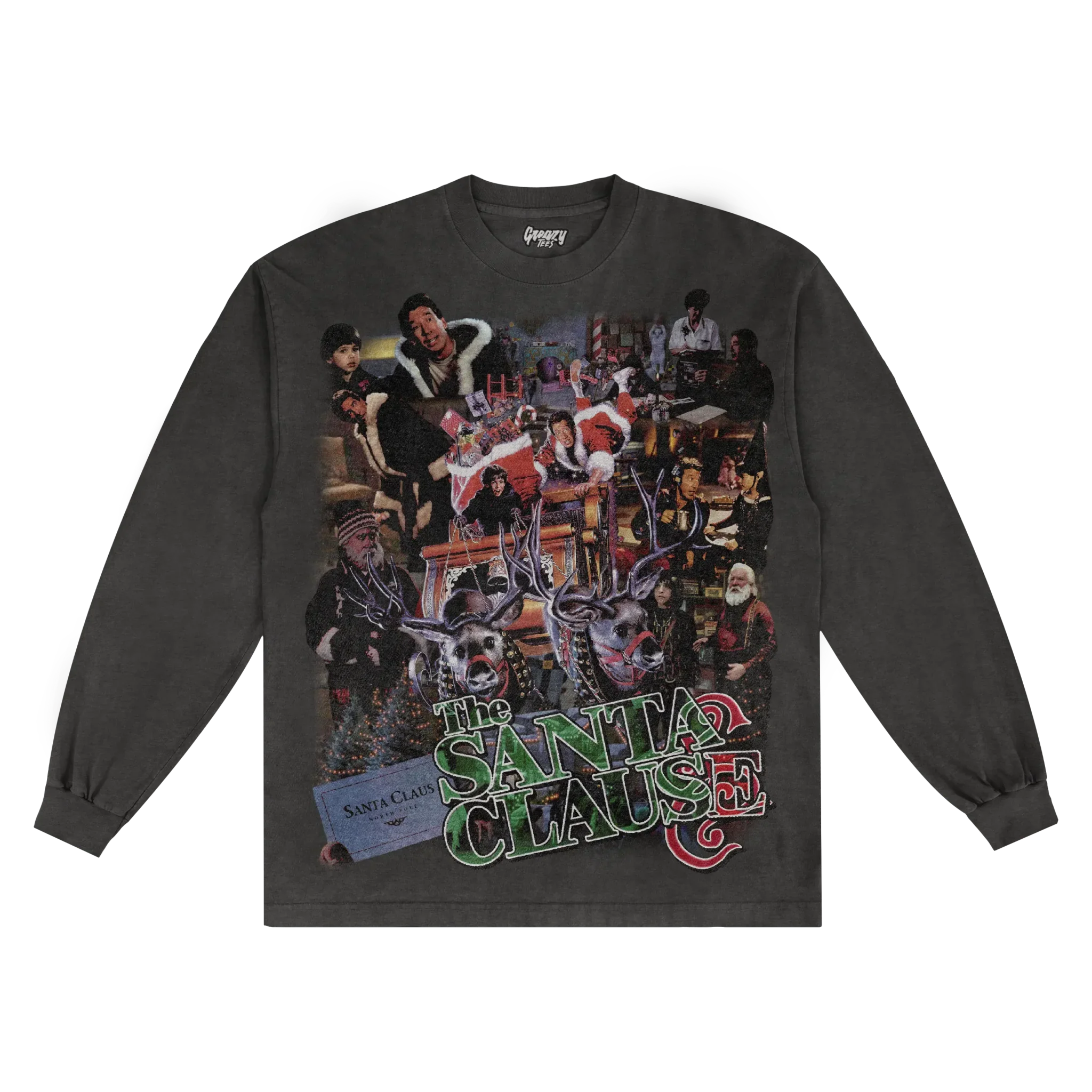 The Santa Clause Christmas Long Sleeved Tee Hoodie, Sweatshirt | CiraTrend.com (Image 5)
