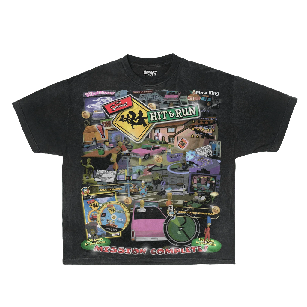 The Simpsons Hit & Run Tee Hoodie, Sweatshirt | CiraTrend.com (Image 3)
