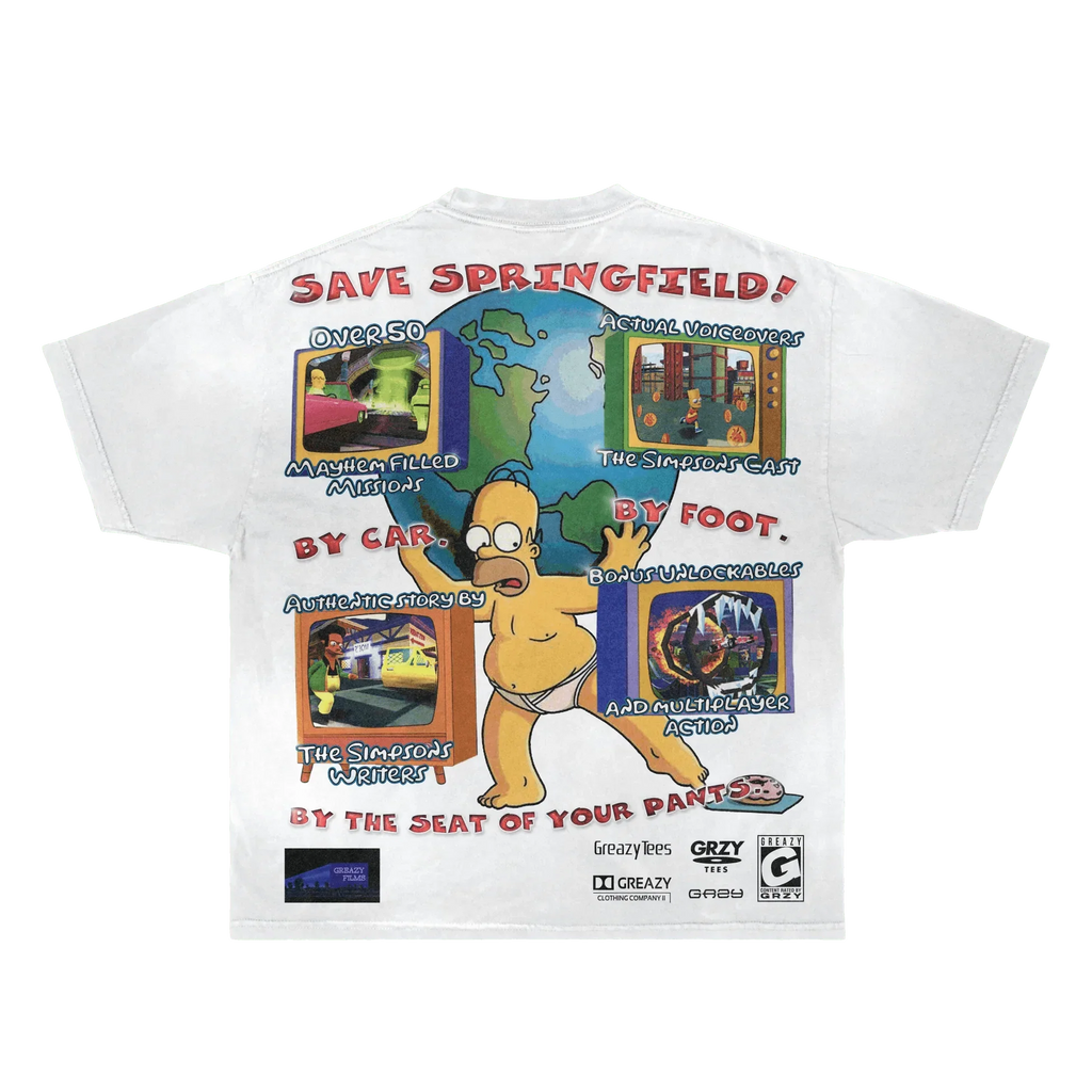 The Simpsons Hit & Run Tee Hoodie, Sweatshirt | CiraTrend.com (Image 2)