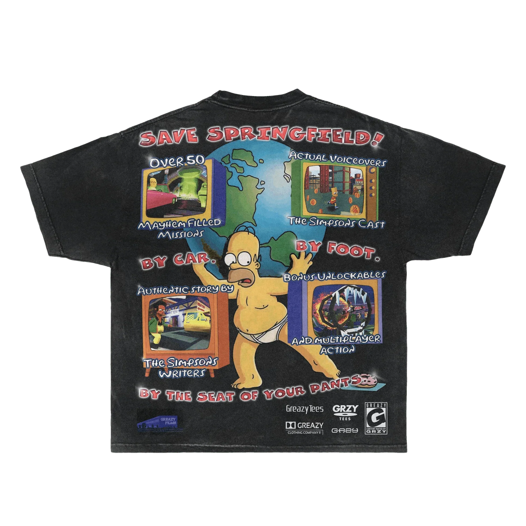 The Simpsons Hit & Run Tee Hoodie, Sweatshirt | CiraTrend.com (Image 4)