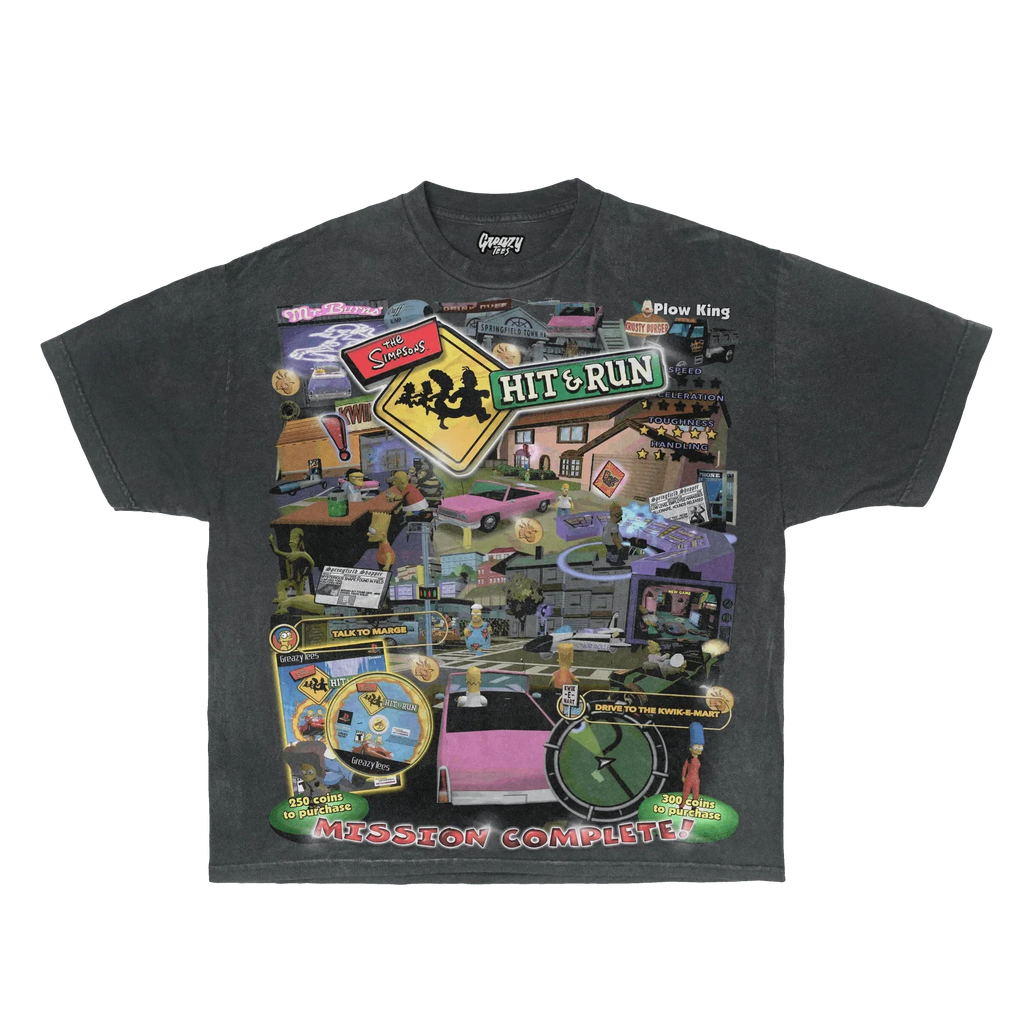 The Simpsons Hit & Run Tee Hoodie, Sweatshirt | CiraTrend.com (Image 5)