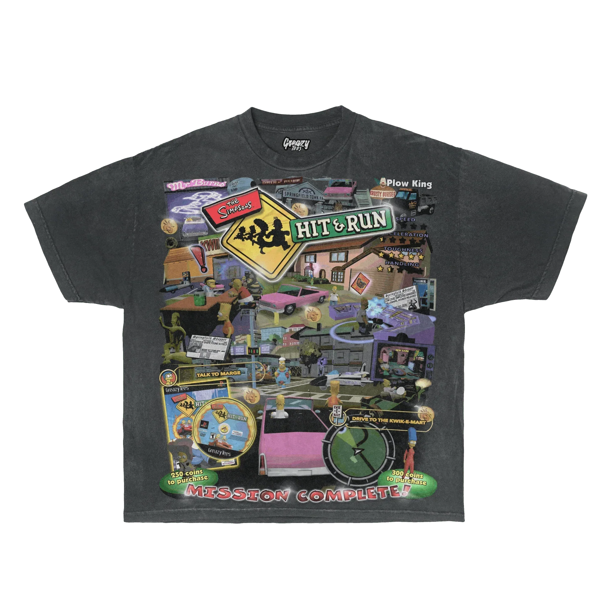 The Simpsons Hit & Run Tee Hoodie, Sweatshirt | CiraTrend.com (Image 5)