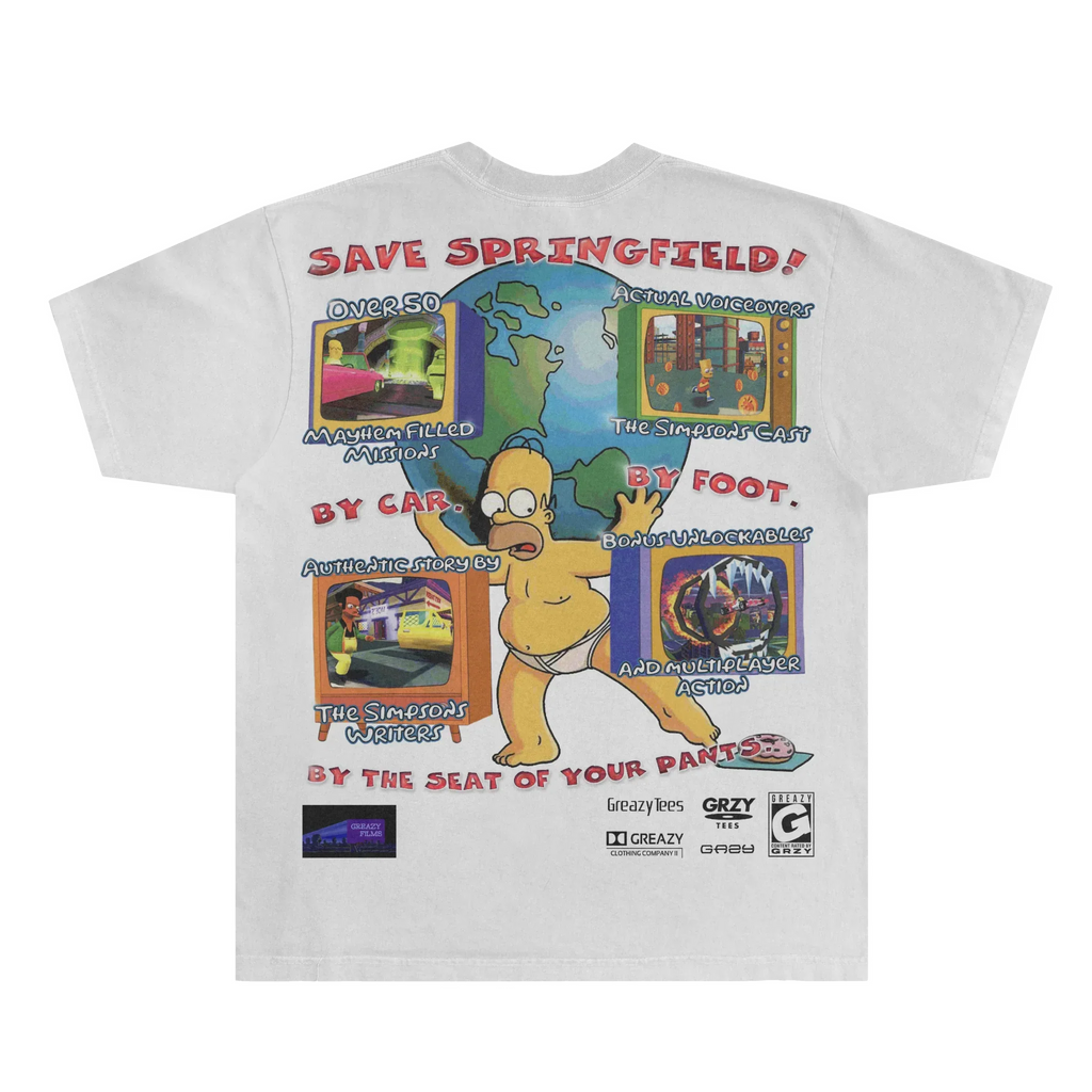 The Simpsons Hit & Run Tee Classic Tee Hoodie, Sweatshirt | CiraTrend.com (Image 2)