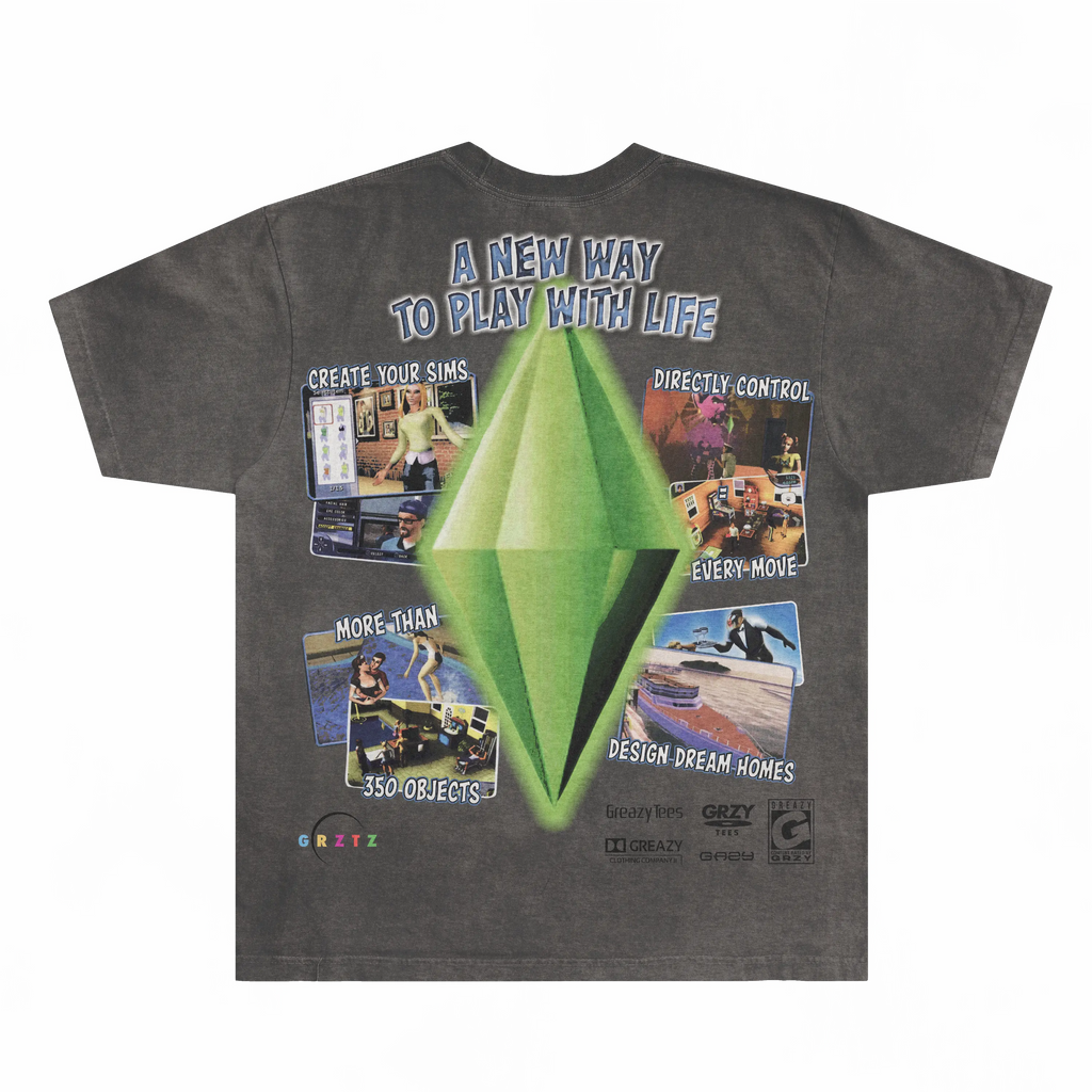 The Sims Classic Tee Hoodie, Sweatshirt | CiraTrend.com (Image 5)
