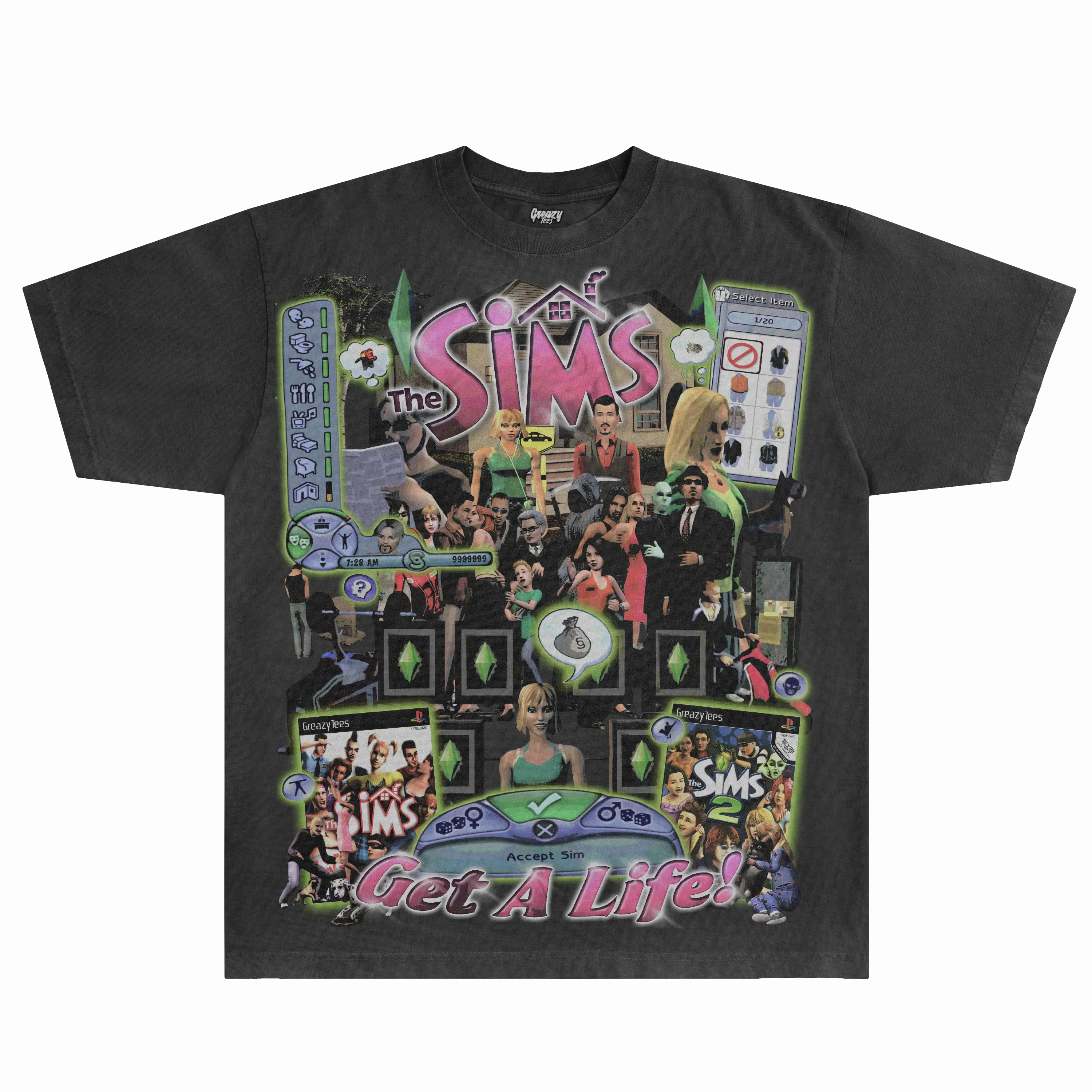The Sims Classic Tee Hoodie, Sweatshirt | CiraTrend.com (Image 3)