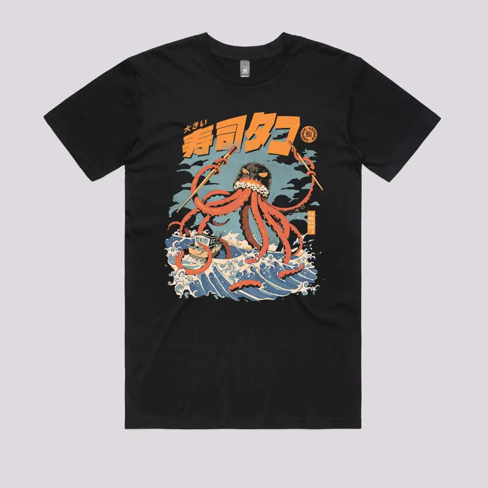 The Tako Sushi T-Shirt Hoodie, Sweatshirt | CiraTrend.com (Image 2)