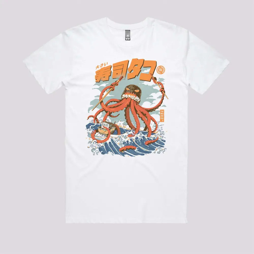 The Tako Sushi T-Shirt Hoodie, Sweatshirt | CiraTrend.com (Image 5)