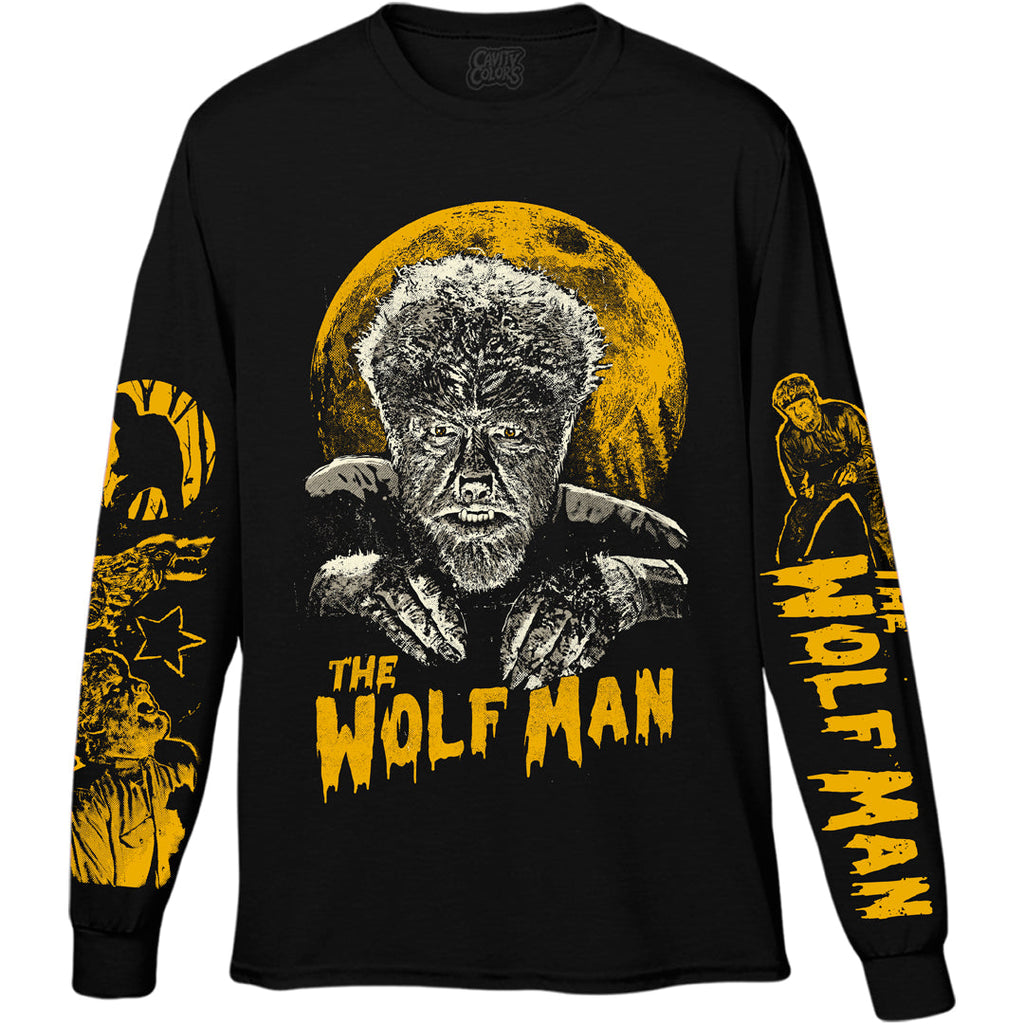 THE WOLF MAN: SAVAGE BEAST - LONG SLEEVE SHIRT Hoodie, Sweatshirt | CiraTrend.com (Image 1)
