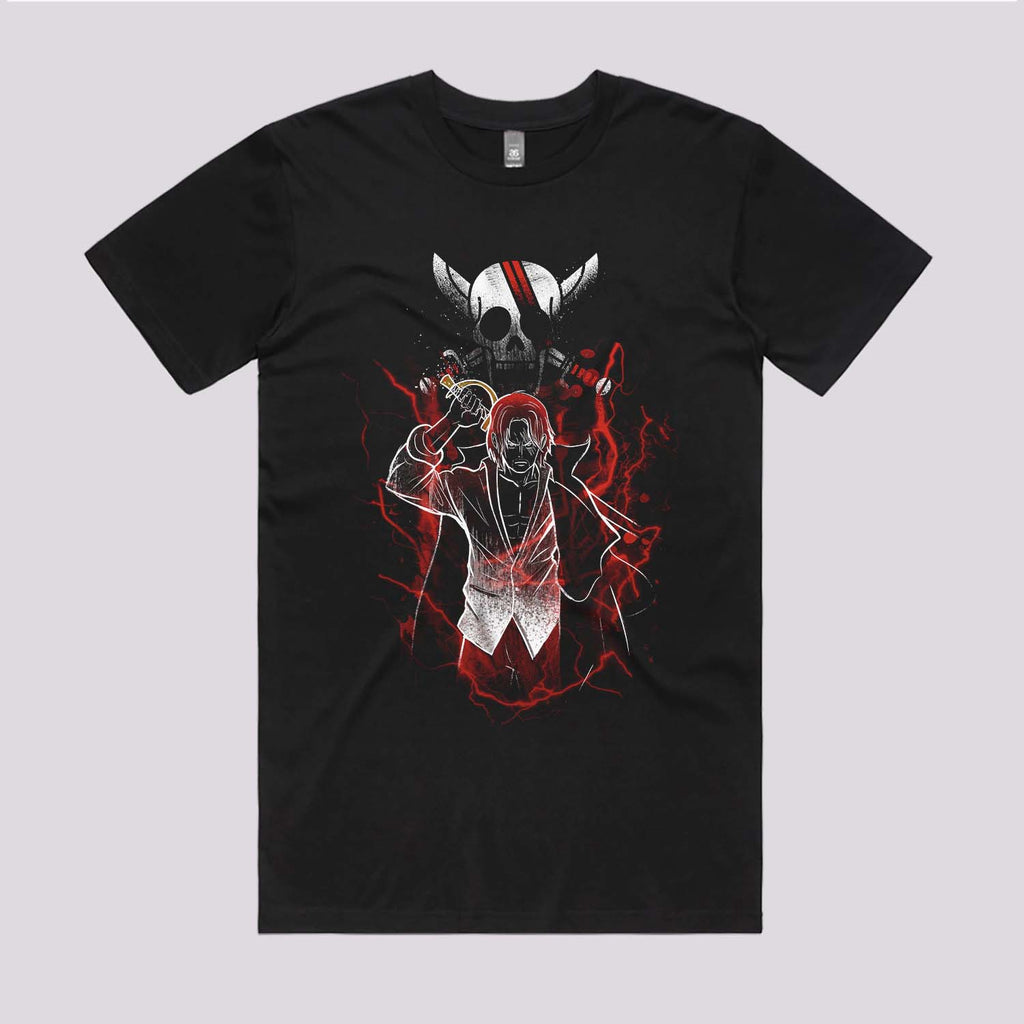 The Red Pirate T-Shirt Hoodie, Sweatshirt | CiraTrend.com (Image 2)