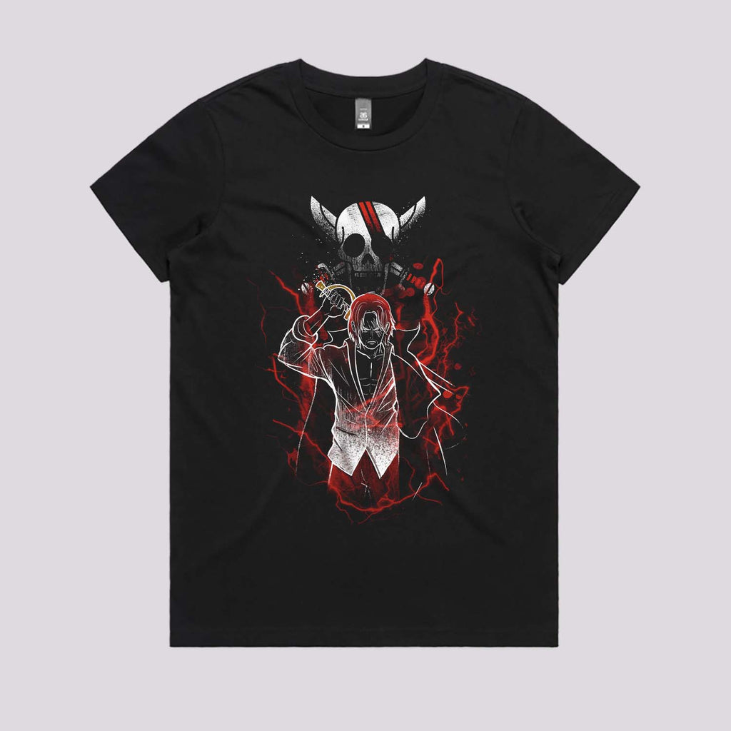 The Red Pirate T-Shirt Hoodie, Sweatshirt | CiraTrend.com (Image 3)