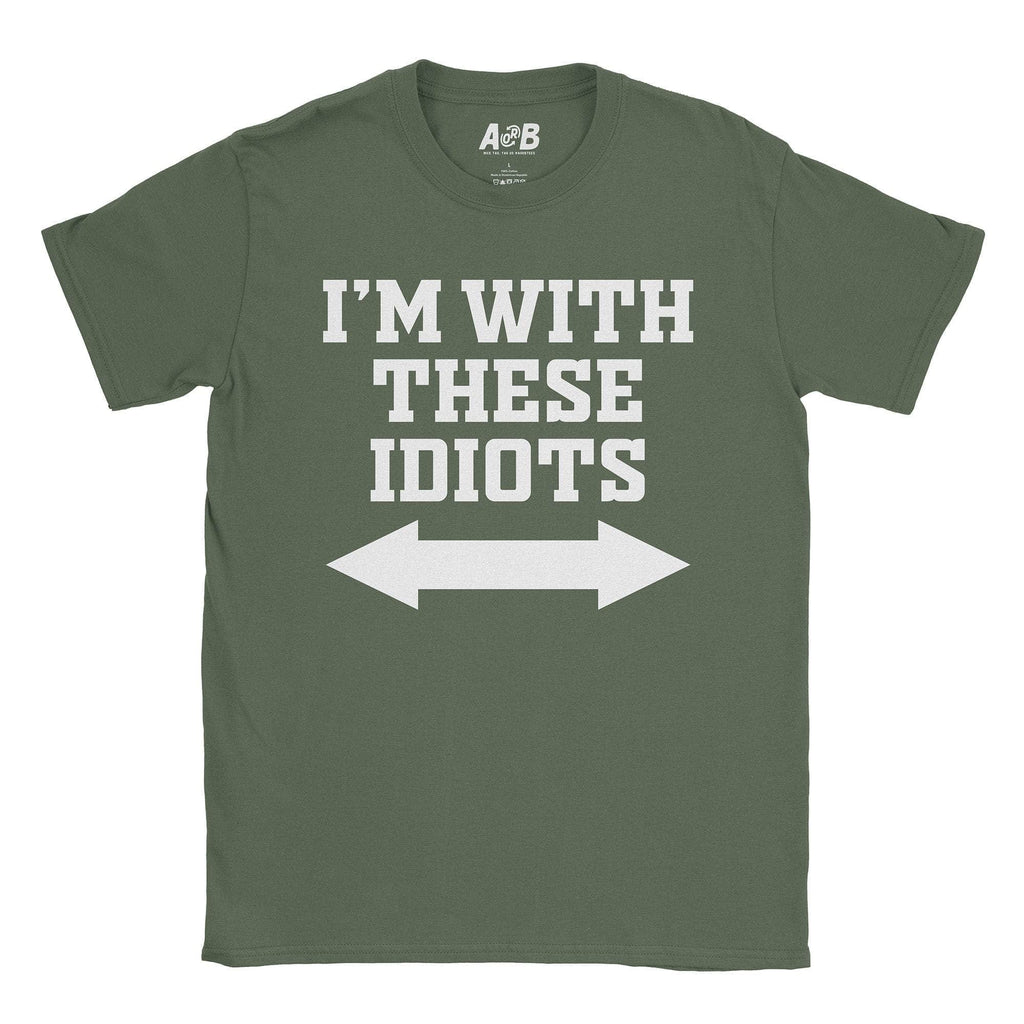 Idiots T-Shirt Style001 Hoodie, Sweatshirt | CiraTrend.com (Image 3)
