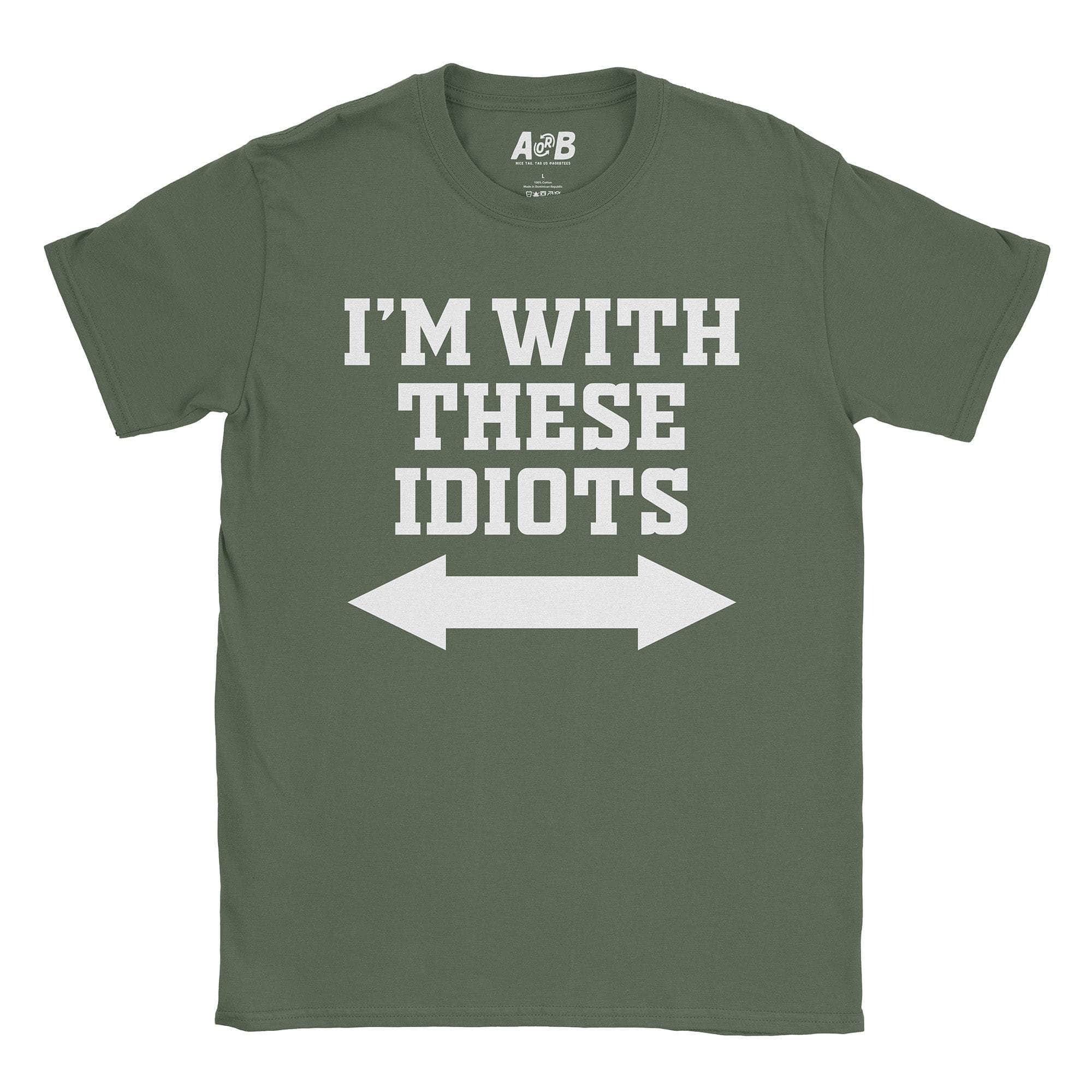 Idiots T-Shirt Style001 Hoodie, Sweatshirt | CiraTrend.com (Image 3)