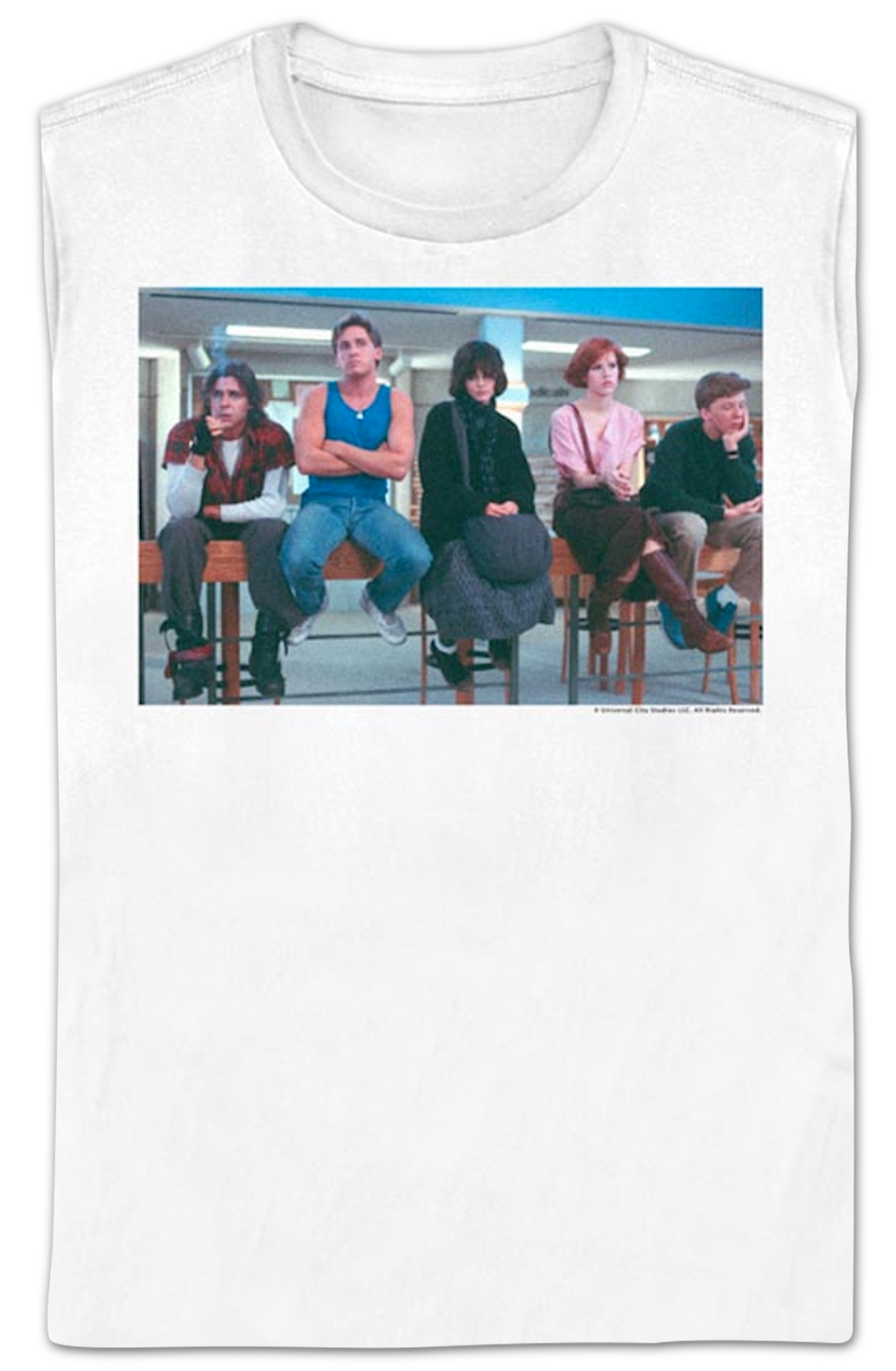 Womens They're All Pretty Bizarre Breakfast Club Shirt Hoodie, Sweatshirt | CiraTrend.com (Image 2)