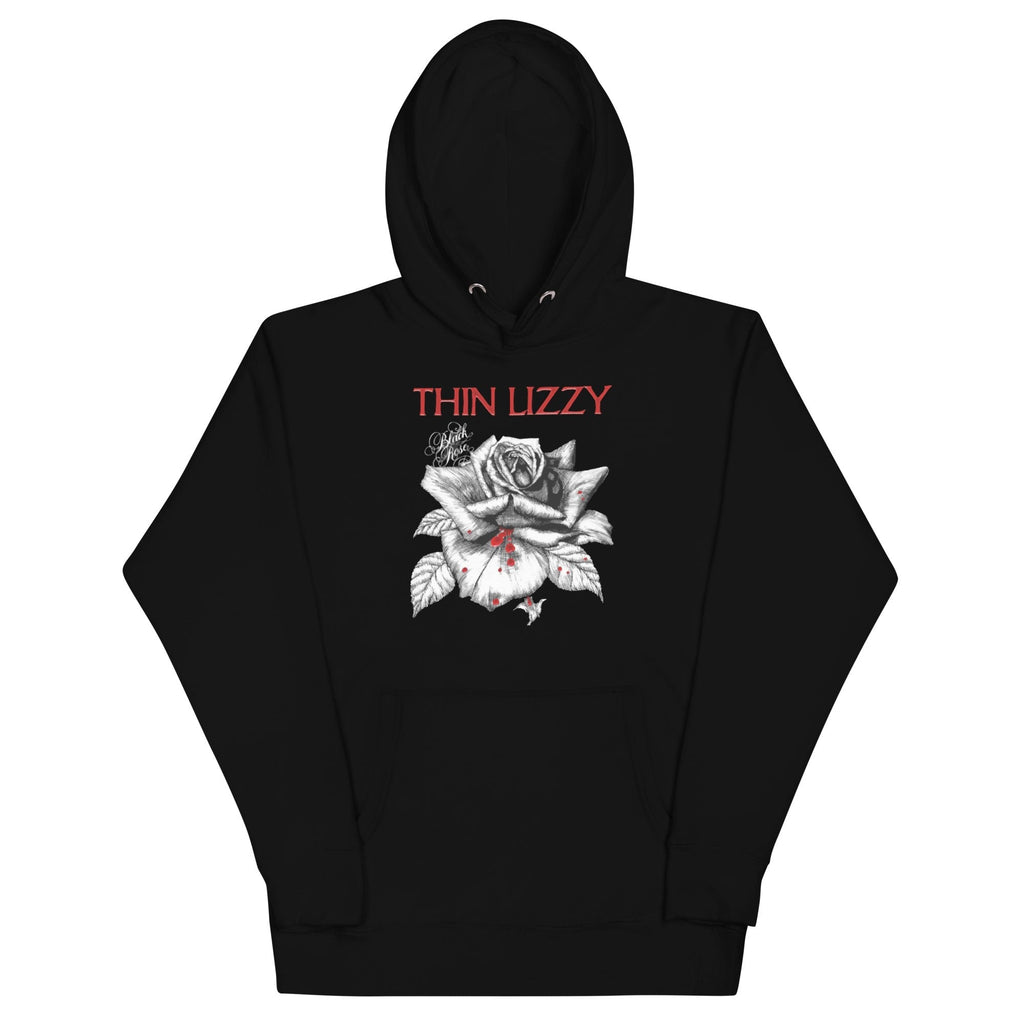 Thin Lizzy Black Rose Classic Hoodie T-Shirts, Sweatshirt | CiraTrend.com (Image 1)