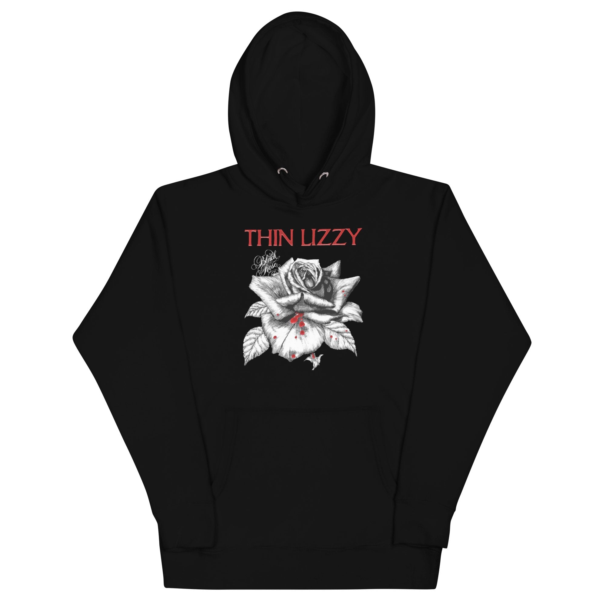 Thin Lizzy Black Rose Classic Hoodie T-Shirts, Sweatshirt | CiraTrend.com (Image 1)