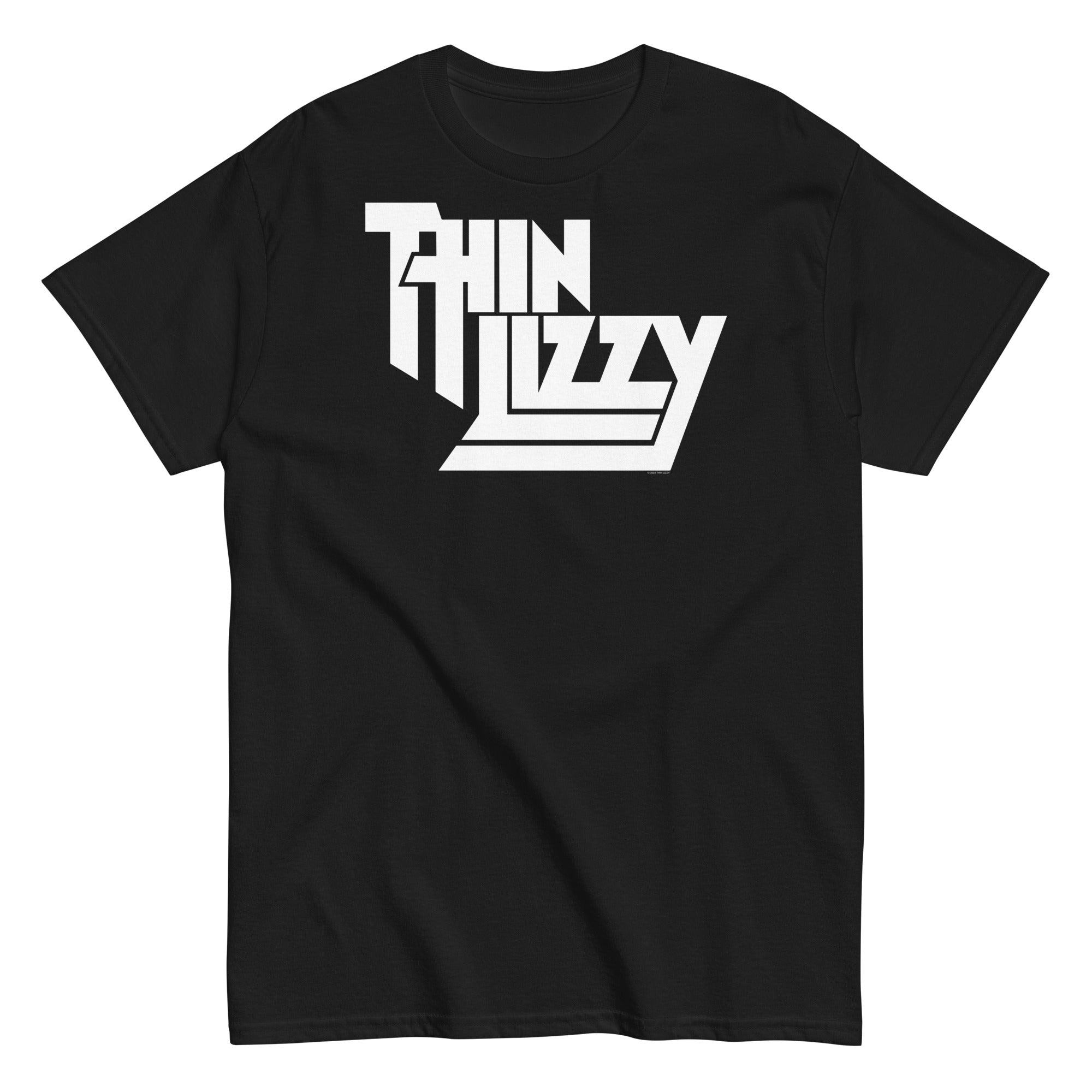 Thin Lizzy - Classic White Logo T-Shirt Hoodie, Sweatshirt | CiraTrend.com