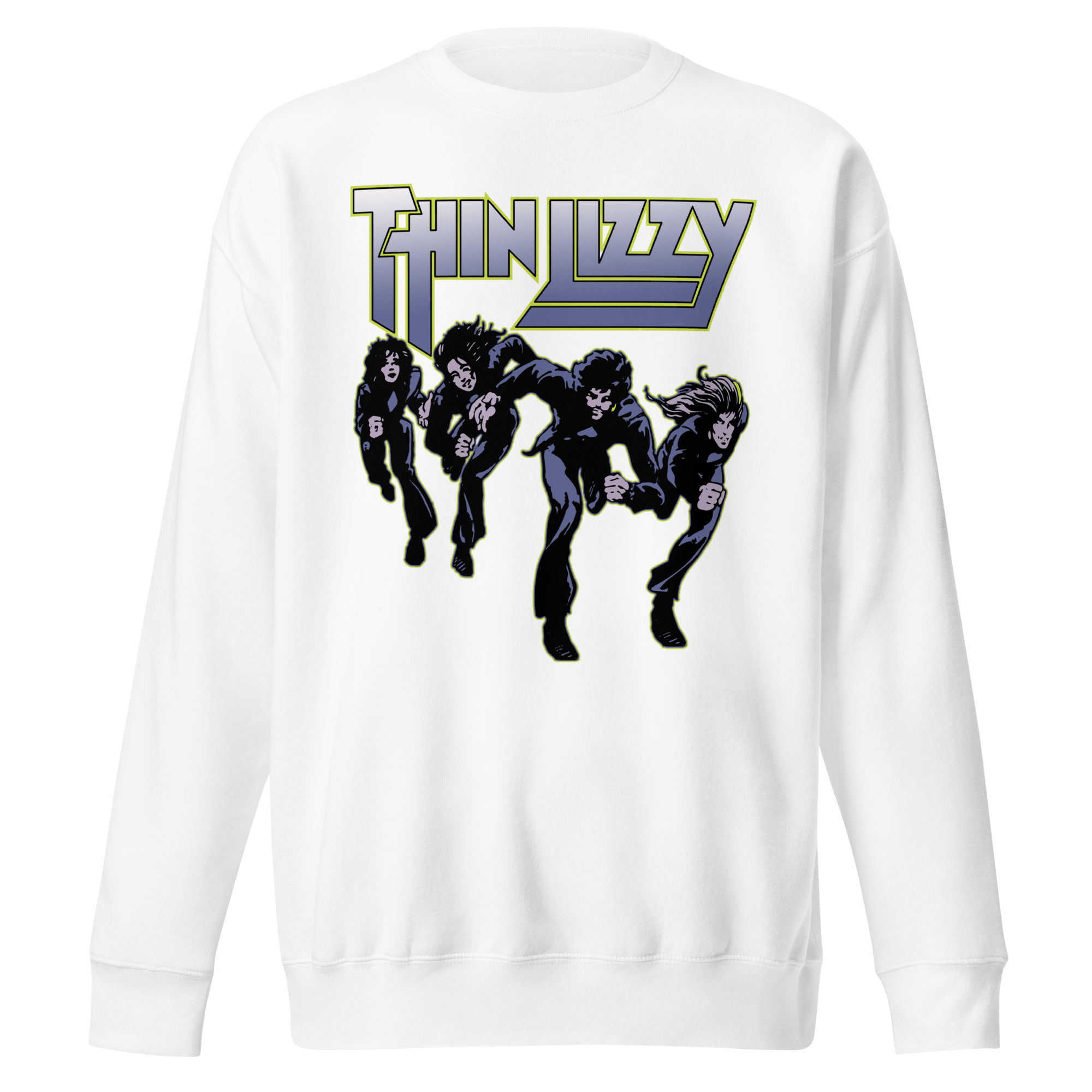 Thin Lizzy Jailbreakers Jumbo Print Sweatshirt T-Shirts, Hoodie | CiraTrend.com (Image 1)