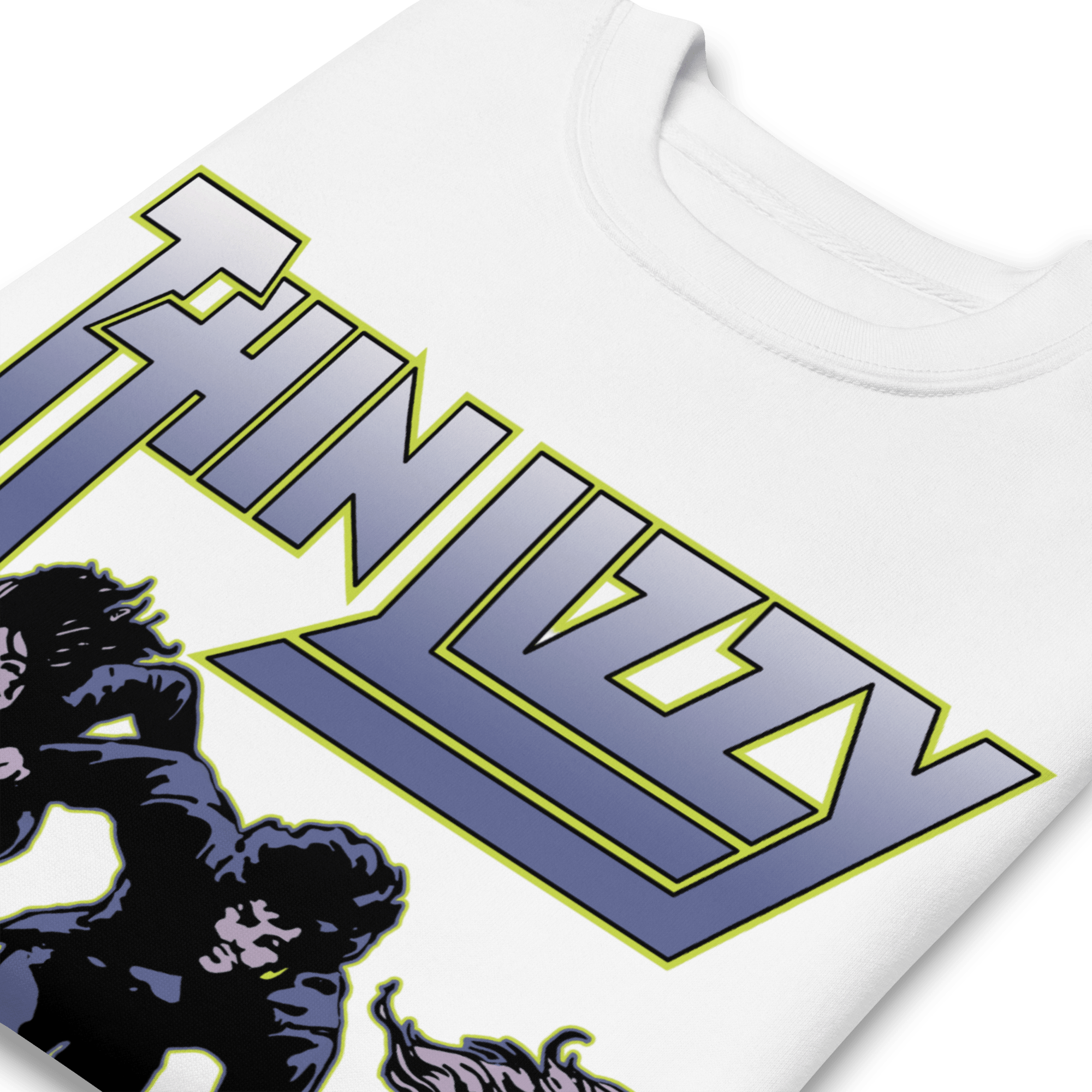 Thin Lizzy Jailbreakers Jumbo Print Sweatshirt T-Shirts, Hoodie | CiraTrend.com (Image 4)