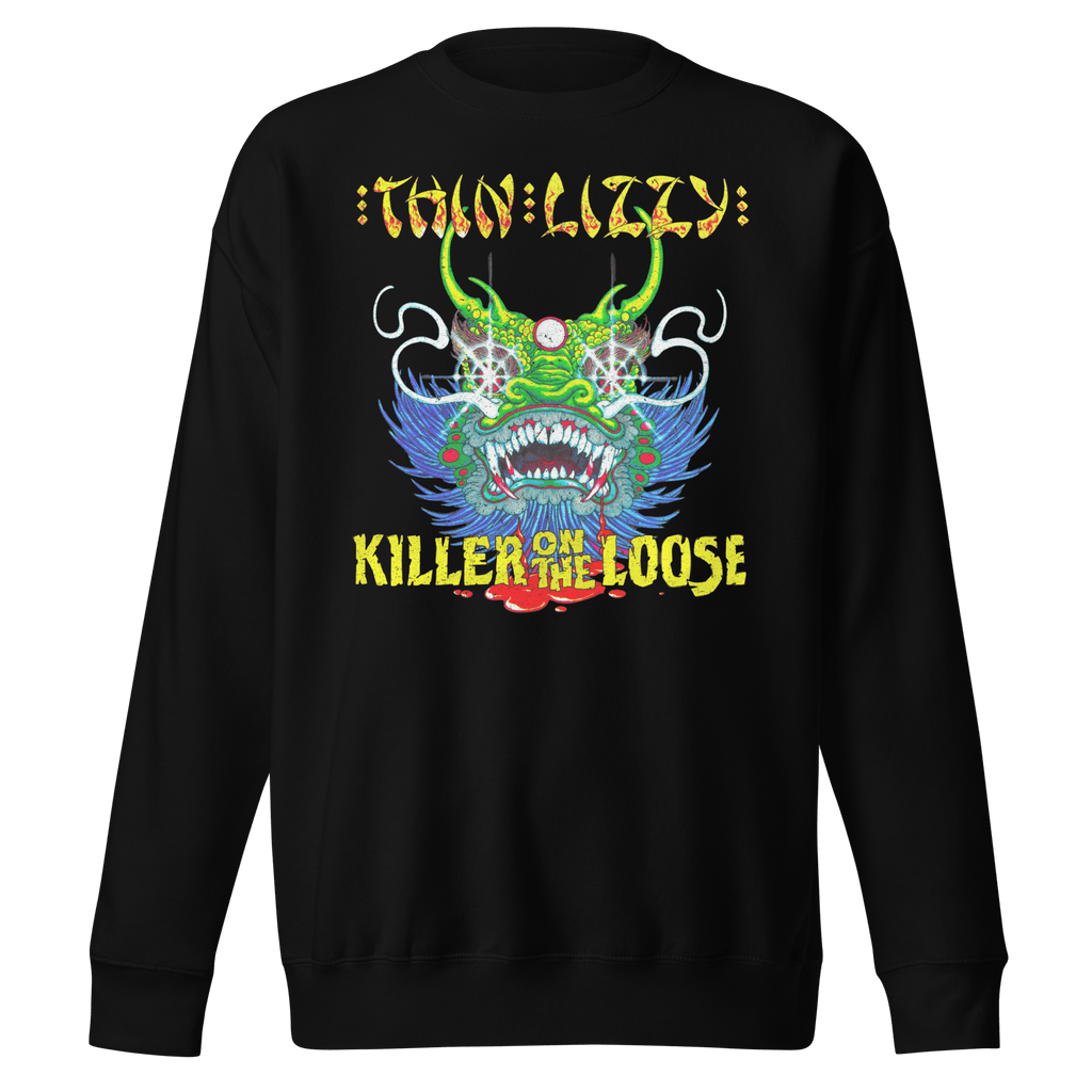 Thin Lizzy Killers on the Loose Sweatshirt T-Shirts, Hoodie | CiraTrend.com (Image 1)