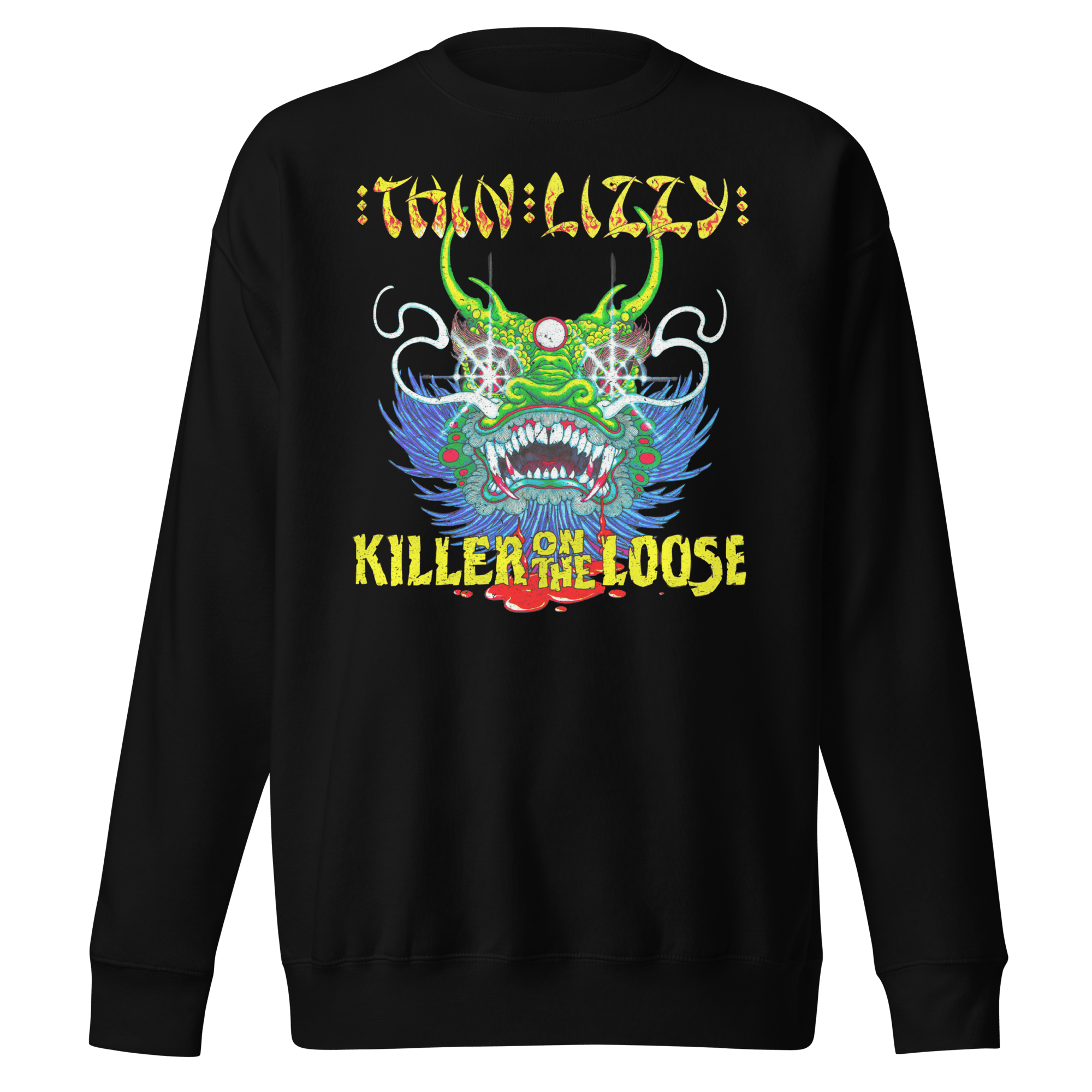 Thin Lizzy Killers on the Loose Sweatshirt T-Shirts, Hoodie | CiraTrend.com (Image 1)