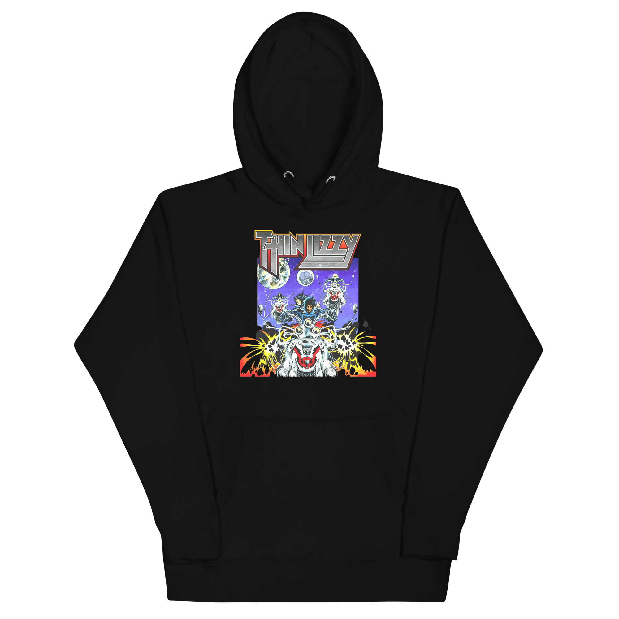 Thin Lizzy Night Riders Hoodie T-Shirts, Sweatshirt | CiraTrend.com (Image 2)