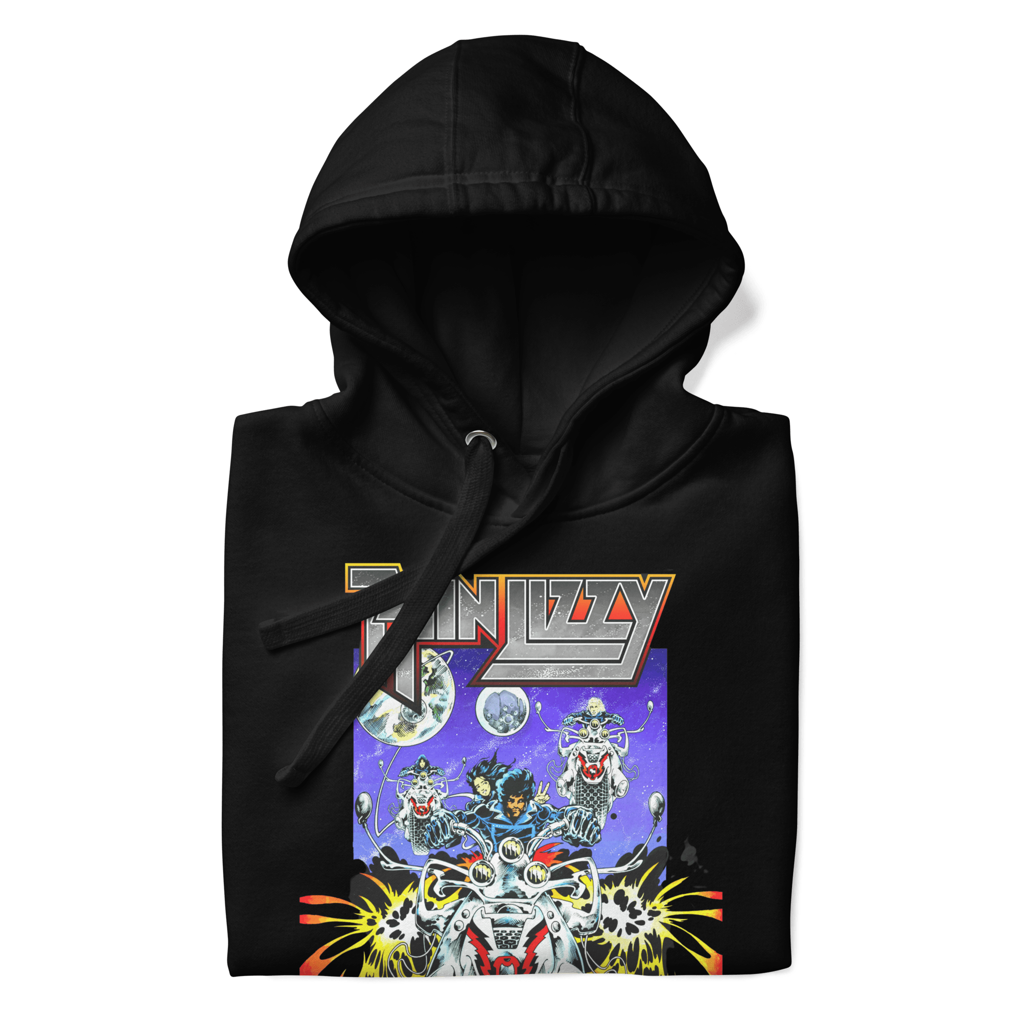 Thin Lizzy Night Riders Hoodie T-Shirts, Sweatshirt | CiraTrend.com (Image 1)