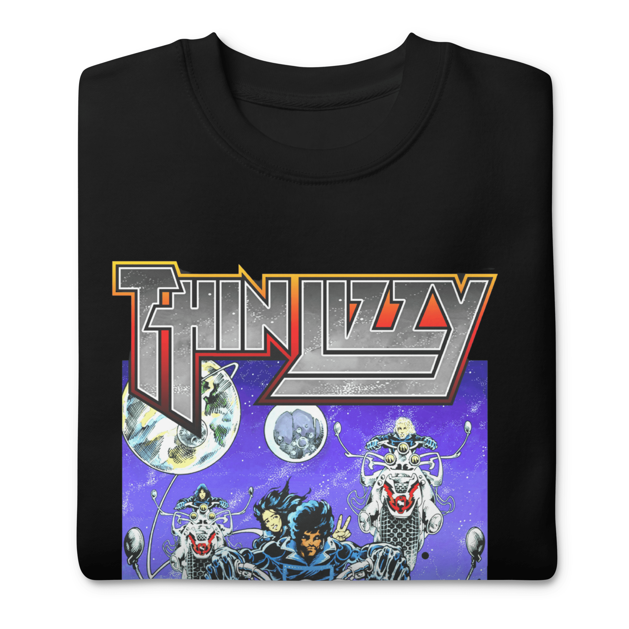 Thin Lizzy Night Riders Sweatshirt T-Shirts, Hoodie | CiraTrend.com (Image 2)