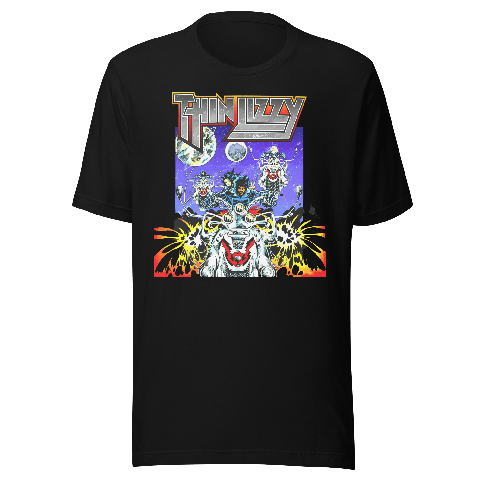 Thin Lizzy Night Riders T-Shirt Hoodie, Sweatshirt | CiraTrend.com (Image 1)