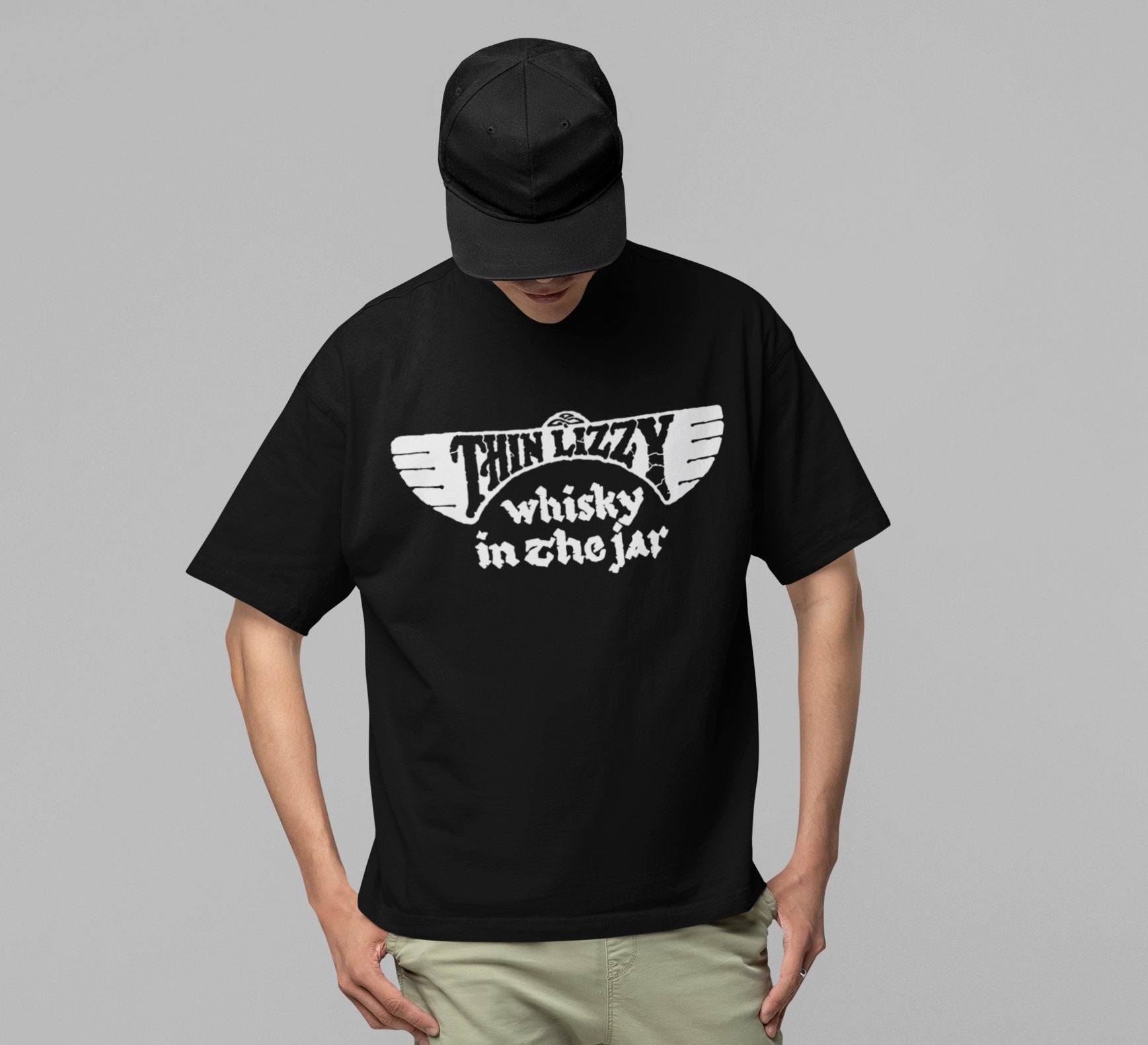 Thin Lizzy - Whiskey Jumbo Print T-Shirt Hoodie, Sweatshirt | CiraTrend.com (Image 2)