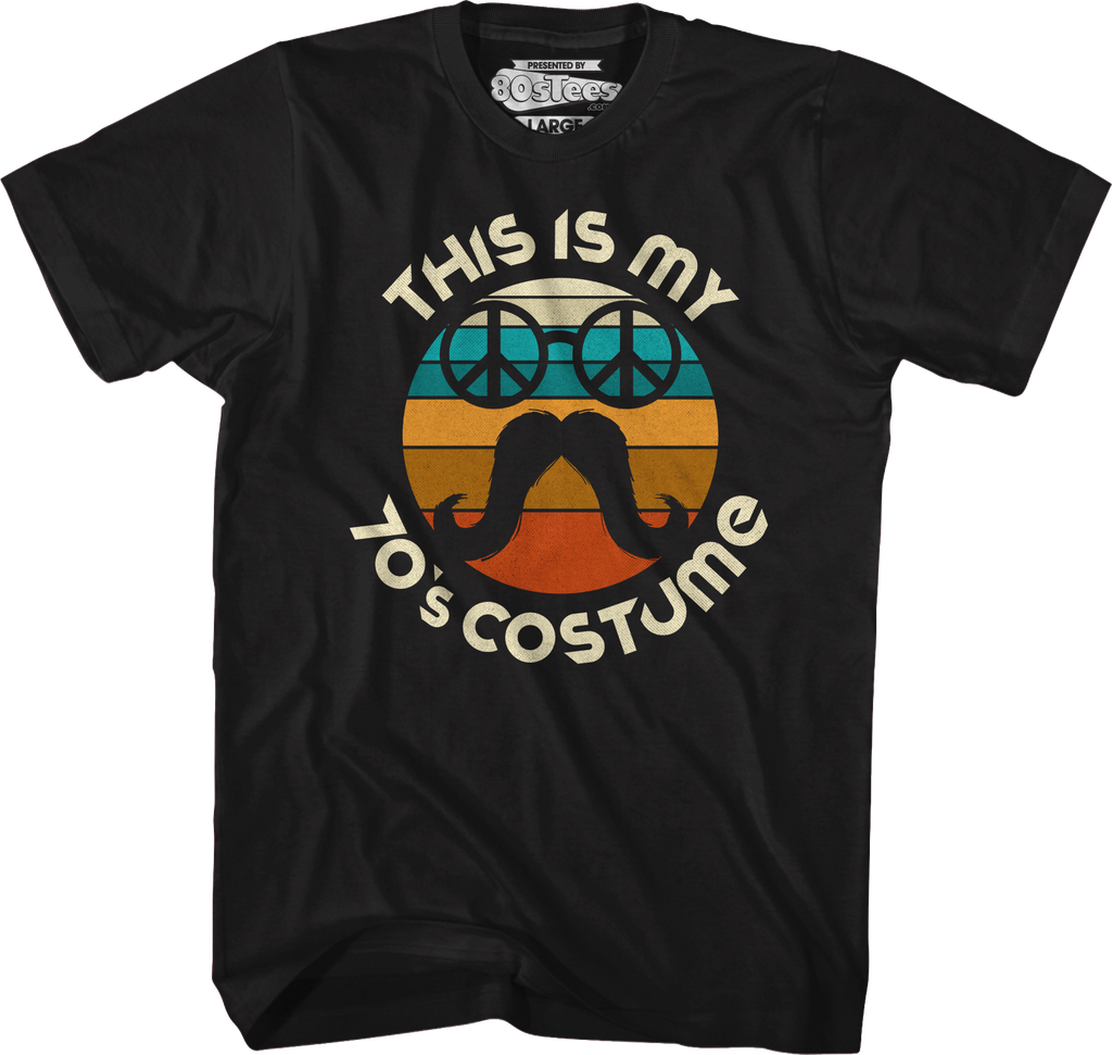 This Is My 70's Costume T-Shirt Hoodie, Sweatshirt | CiraTrend.com (Image 1)
