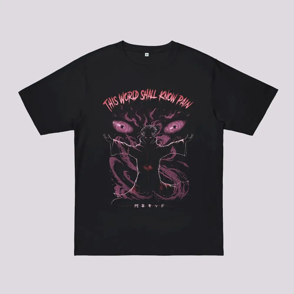 This World Shall Know Pain Oversized T-Shirt Hoodie, Sweatshirt | CiraTrend.com (Image 2)