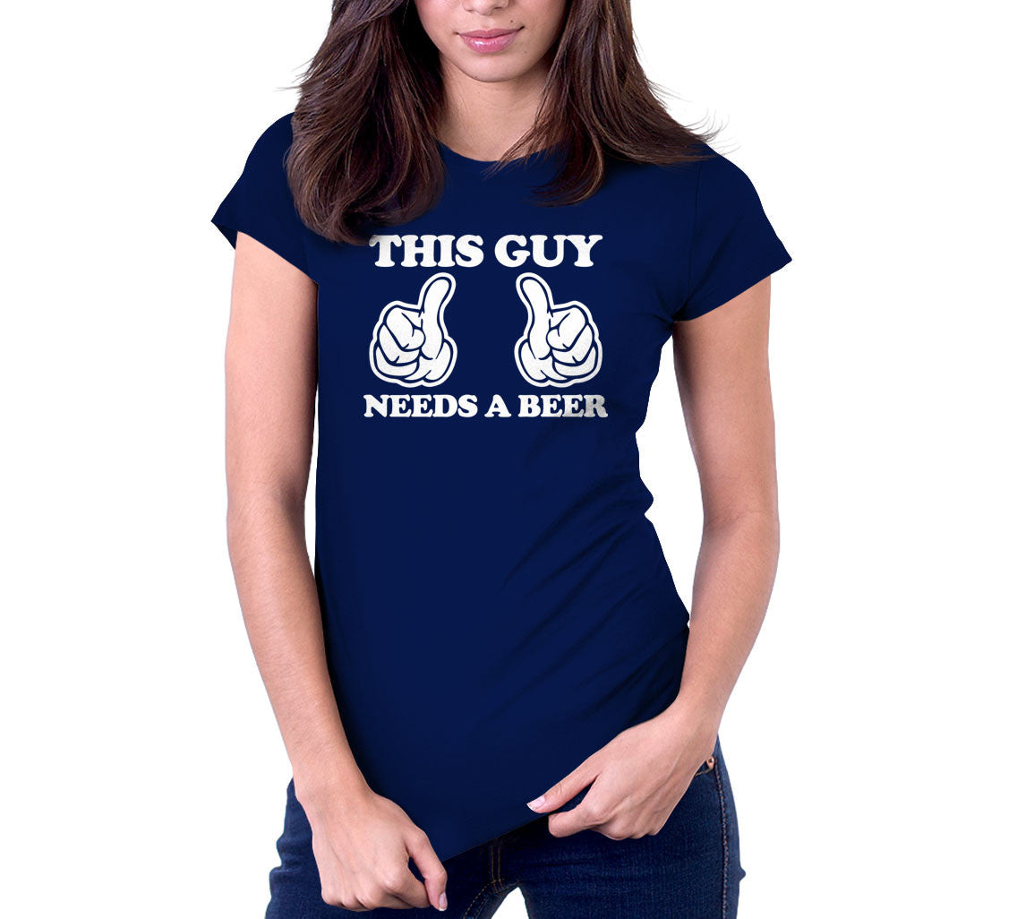 This Guy Needs A Beer T-Shirt Hoodie, Sweatshirt | CiraTrend.com (Image 4)