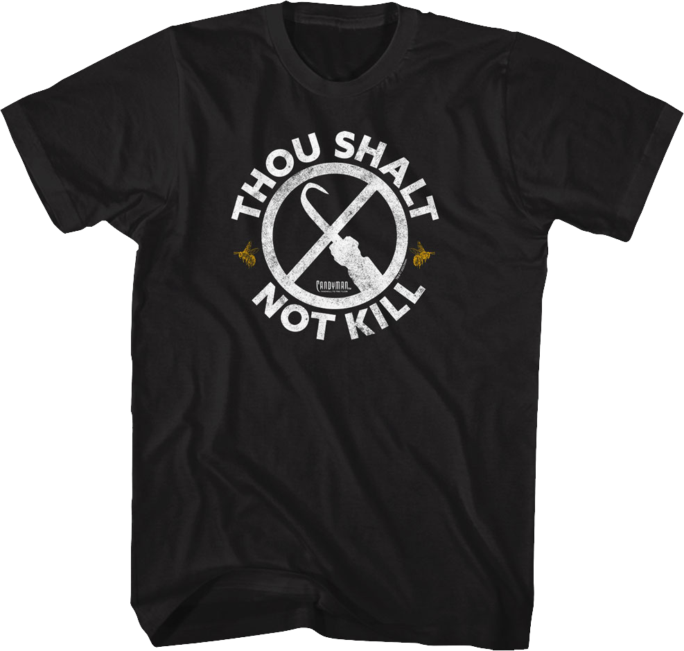 Thou Shalt Not Kill Candyman T-Shirt Hoodie, Sweatshirt | CiraTrend.com (Image 1)