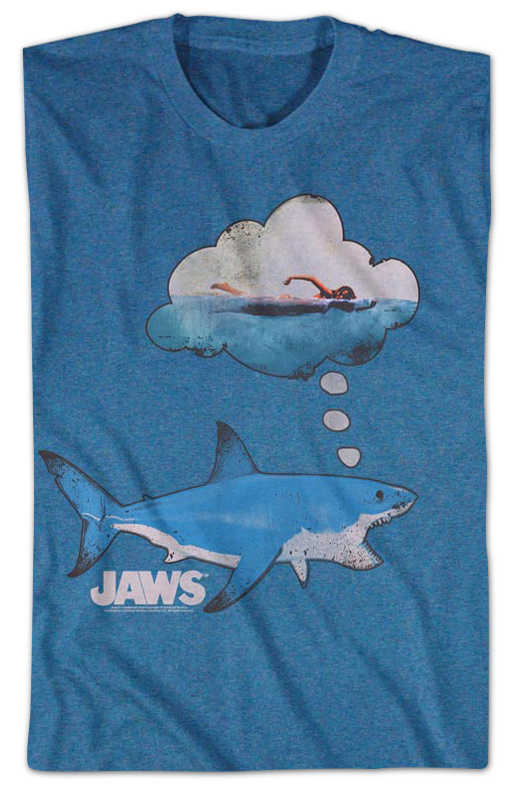 Thought Bubble Jaws T-Shirt Hoodie, Sweatshirt | CiraTrend.com (Image 2)