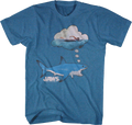 Thought Bubble Jaws T-Shirt Hoodie, Sweatshirt | CiraTrend.com (Image 1)