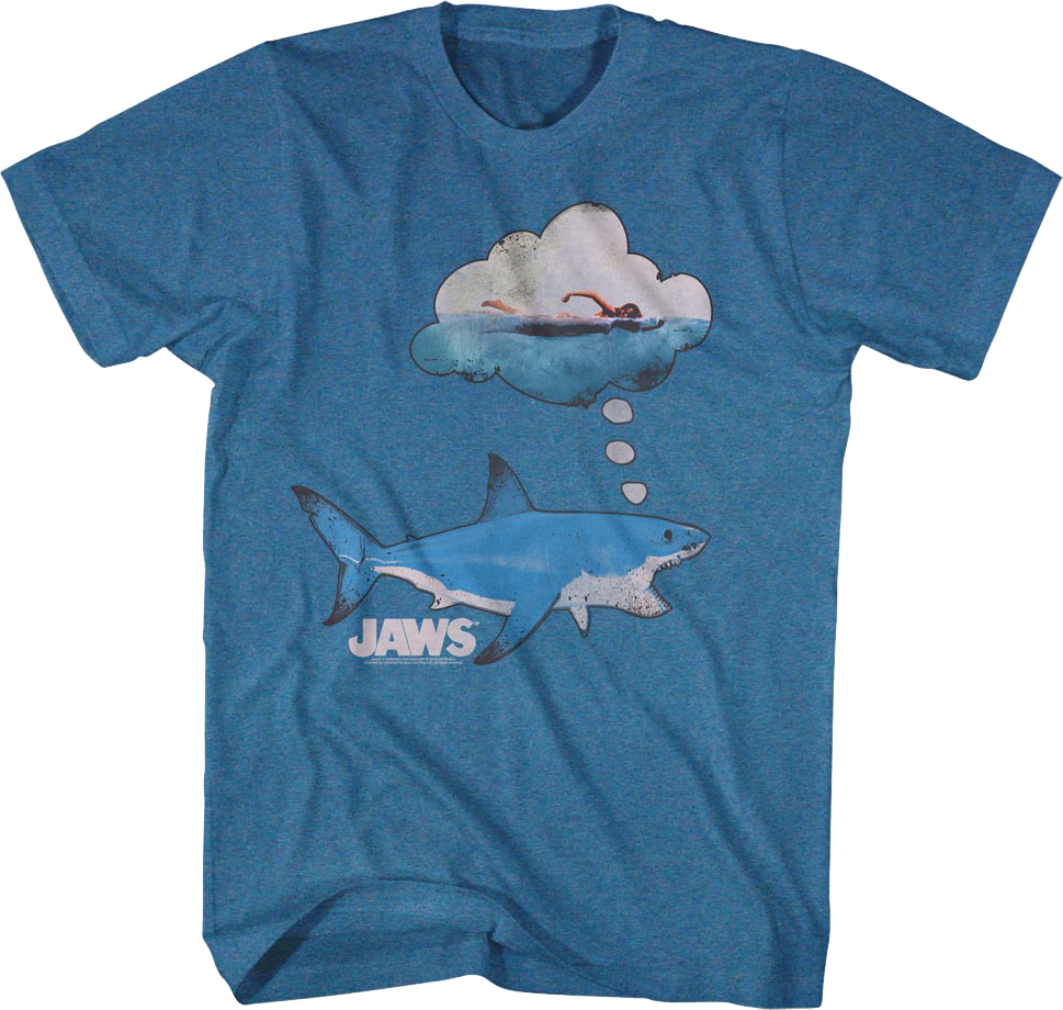 Thought Bubble Jaws T-Shirt Hoodie, Sweatshirt | CiraTrend.com (Image 1)