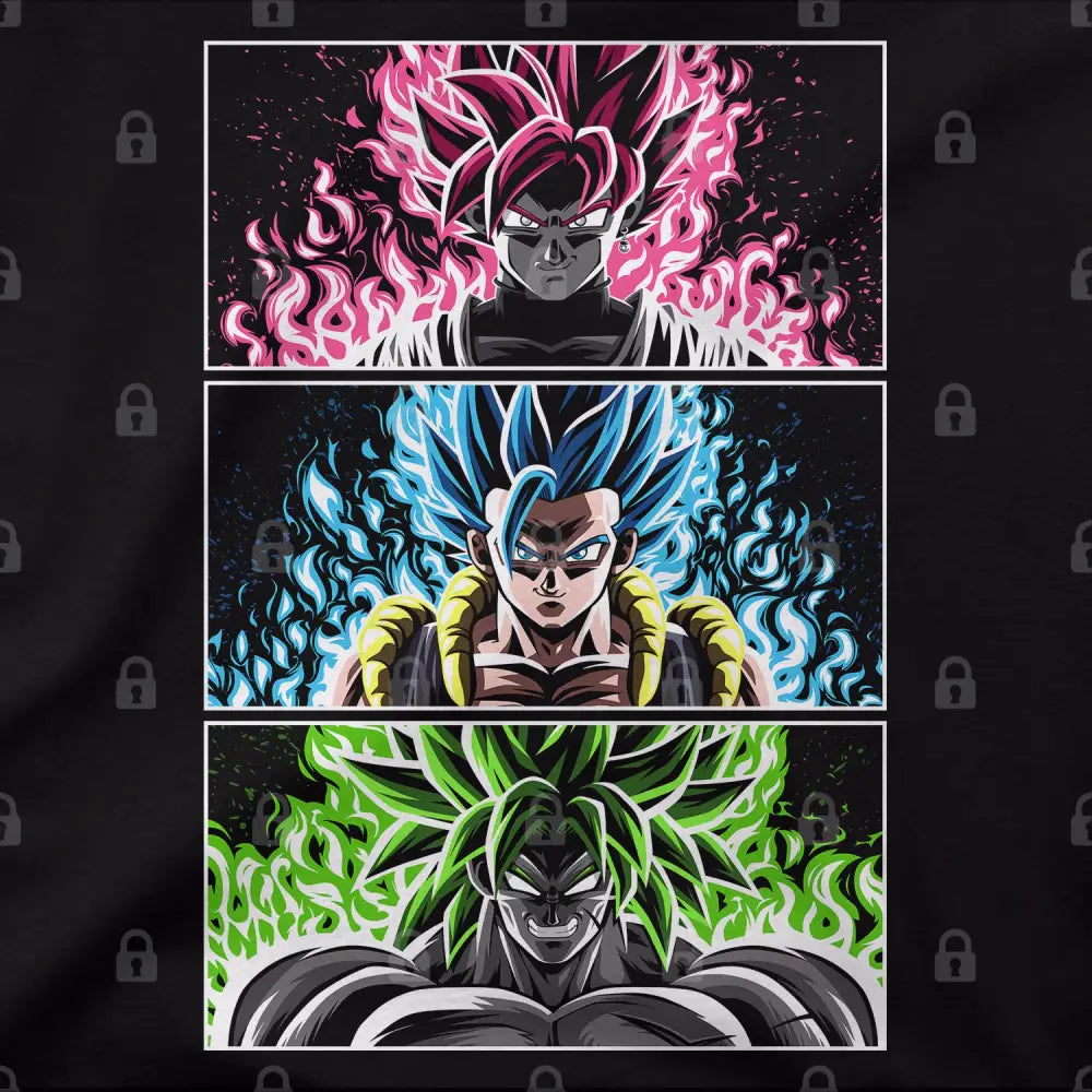 Three Warriors T-Shirt Hoodie, Sweatshirt | CiraTrend.com (Image 1)
