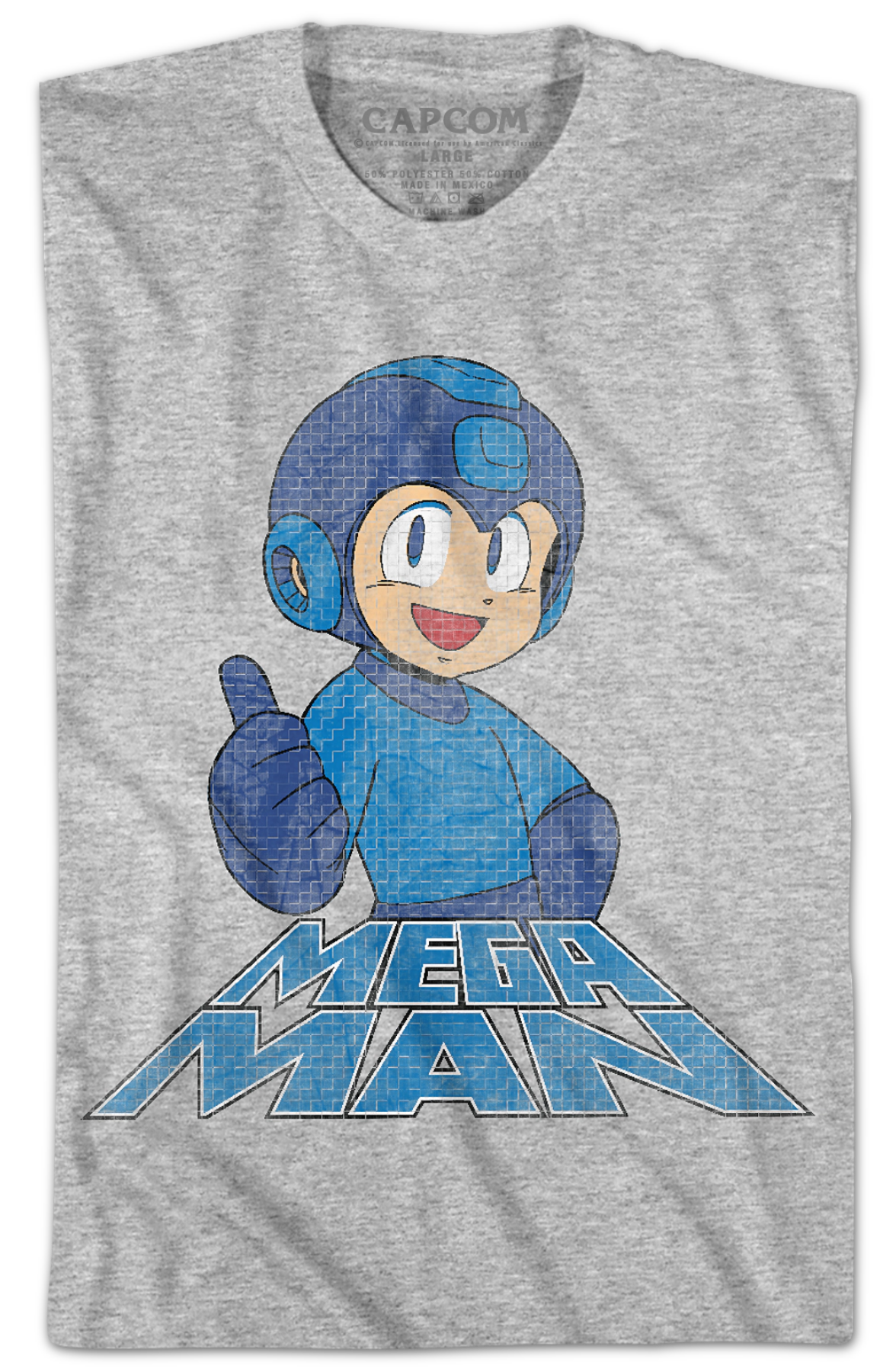 Thumb Up Mega Man T-Shirt Hoodie, Sweatshirt | CiraTrend.com (Image 2)