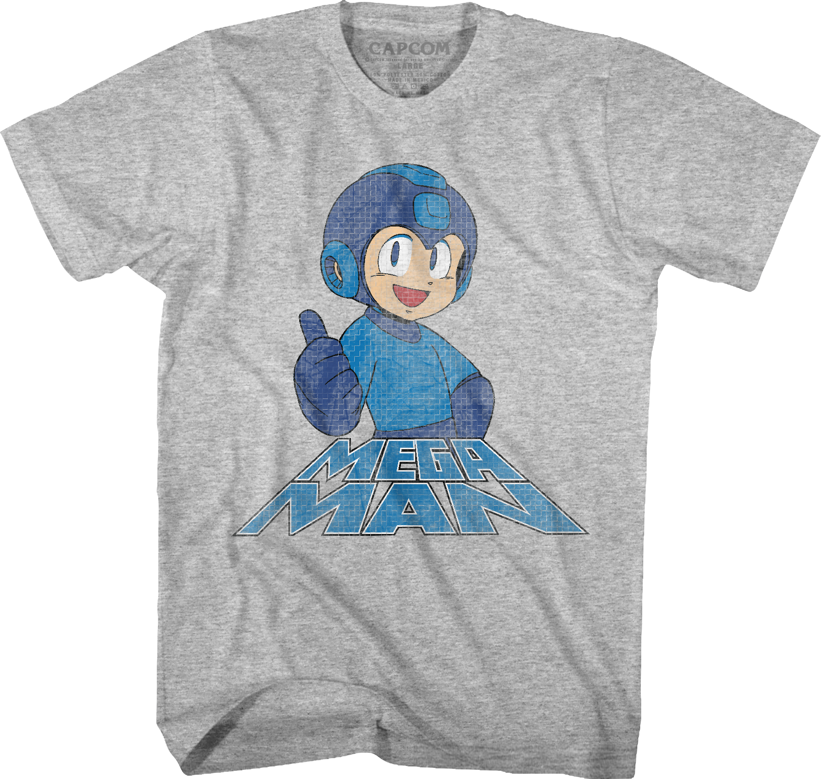 Thumb Up Mega Man T-Shirt Hoodie, Sweatshirt | CiraTrend.com (Image 1)