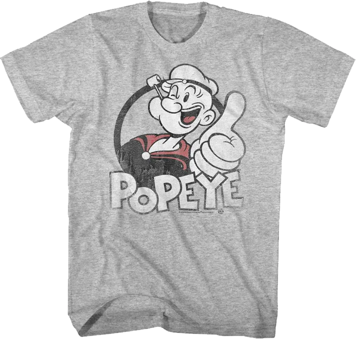 Thumbs Up Popeye T-Shirt Hoodie, Sweatshirt | CiraTrend.com (Image 1)