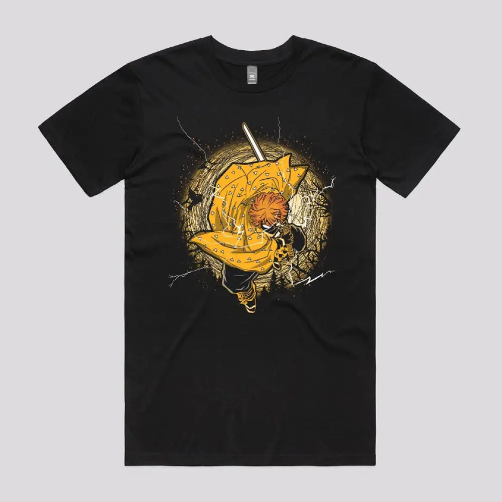 Thunder Breathing Sleeping Zenitsu T-Shirt Hoodie, Sweatshirt | CiraTrend.com (Image 2)