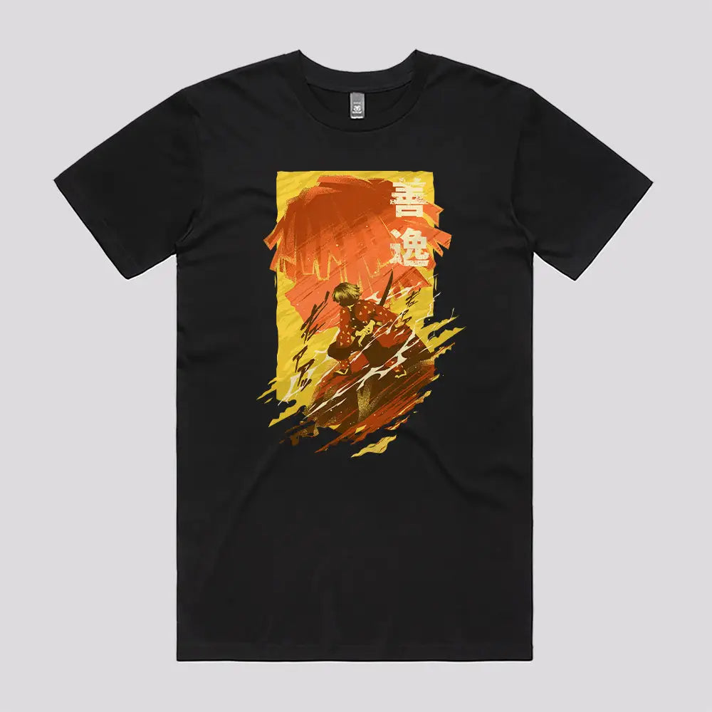 Thunder-Breathing Zenitsu T-Shirt Hoodie, Sweatshirt | CiraTrend.com (Image 2)