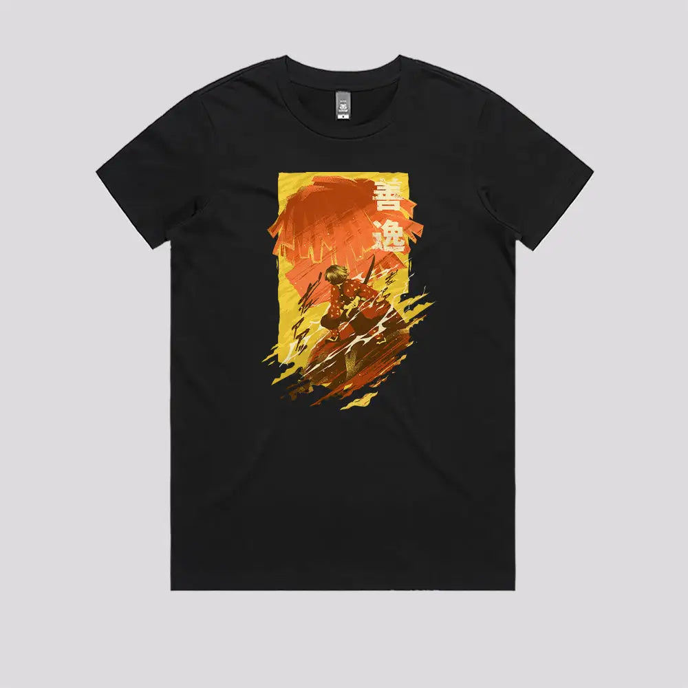 Thunder-Breathing Zenitsu T-Shirt Hoodie, Sweatshirt | CiraTrend.com (Image 3)
