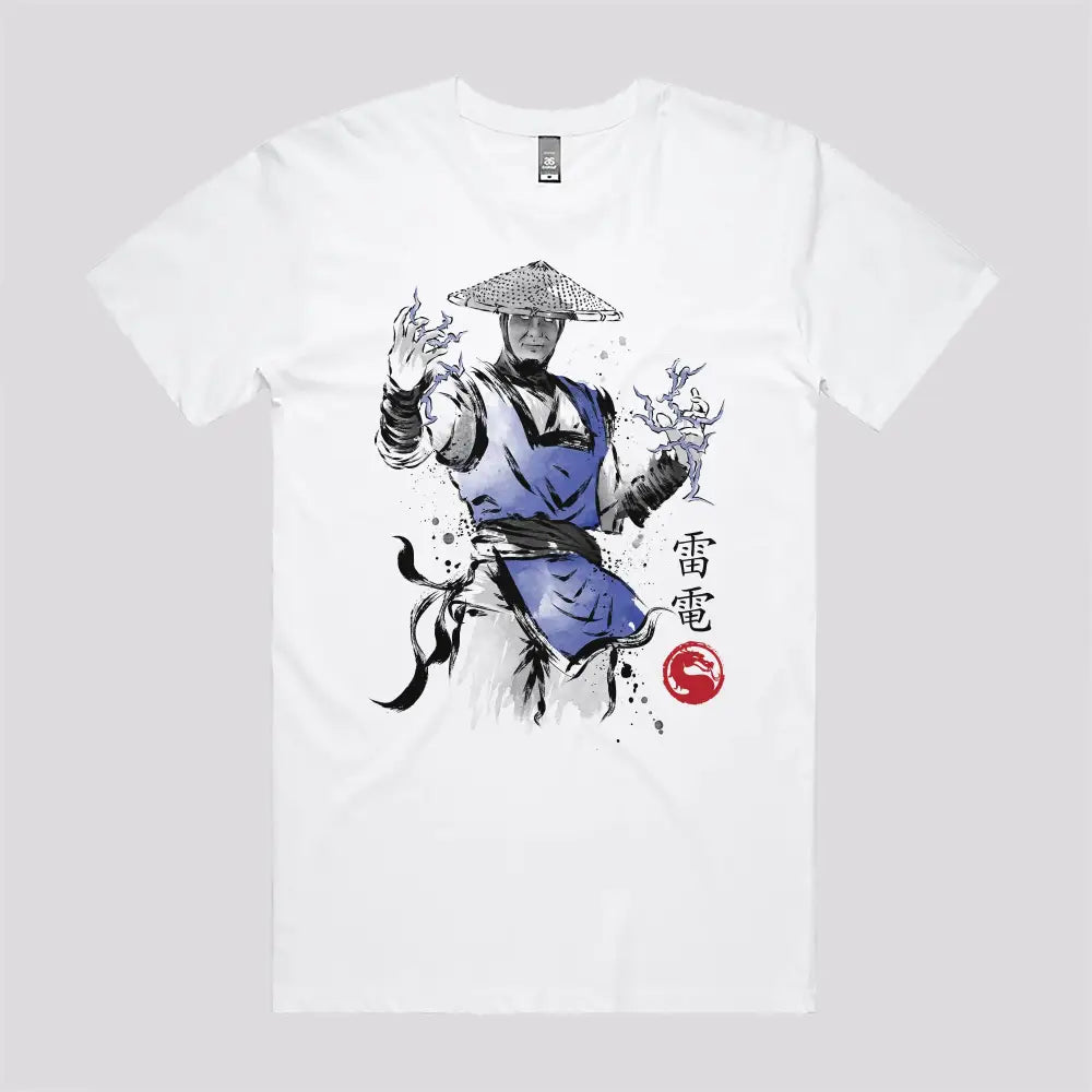 Thunder God Sumi-e T-Shirt Hoodie, Sweatshirt | CiraTrend.com (Image 2)