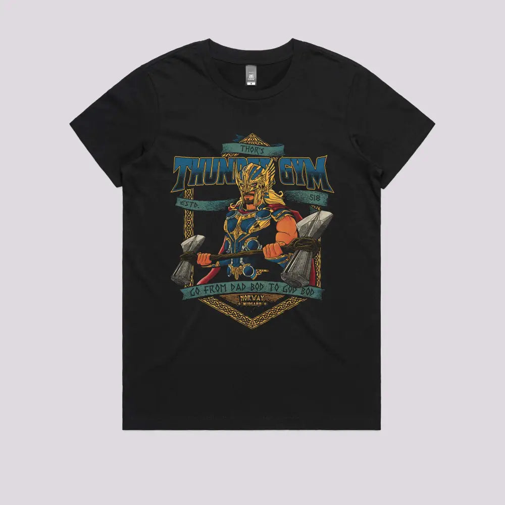 Thunder Gym T-Shirt Hoodie, Sweatshirt | CiraTrend.com (Image 3)