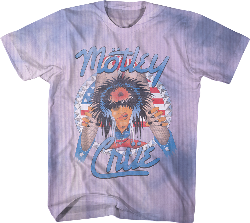 Tie Dye Allister Fiend Motley Crue T-Shirt Hoodie, Sweatshirt | CiraTrend.com (Image 1)