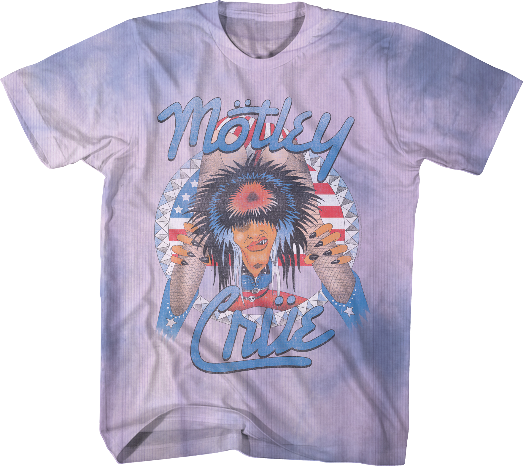 Tie Dye Allister Fiend Motley Crue T-Shirt Hoodie, Sweatshirt | CiraTrend.com (Image 1)