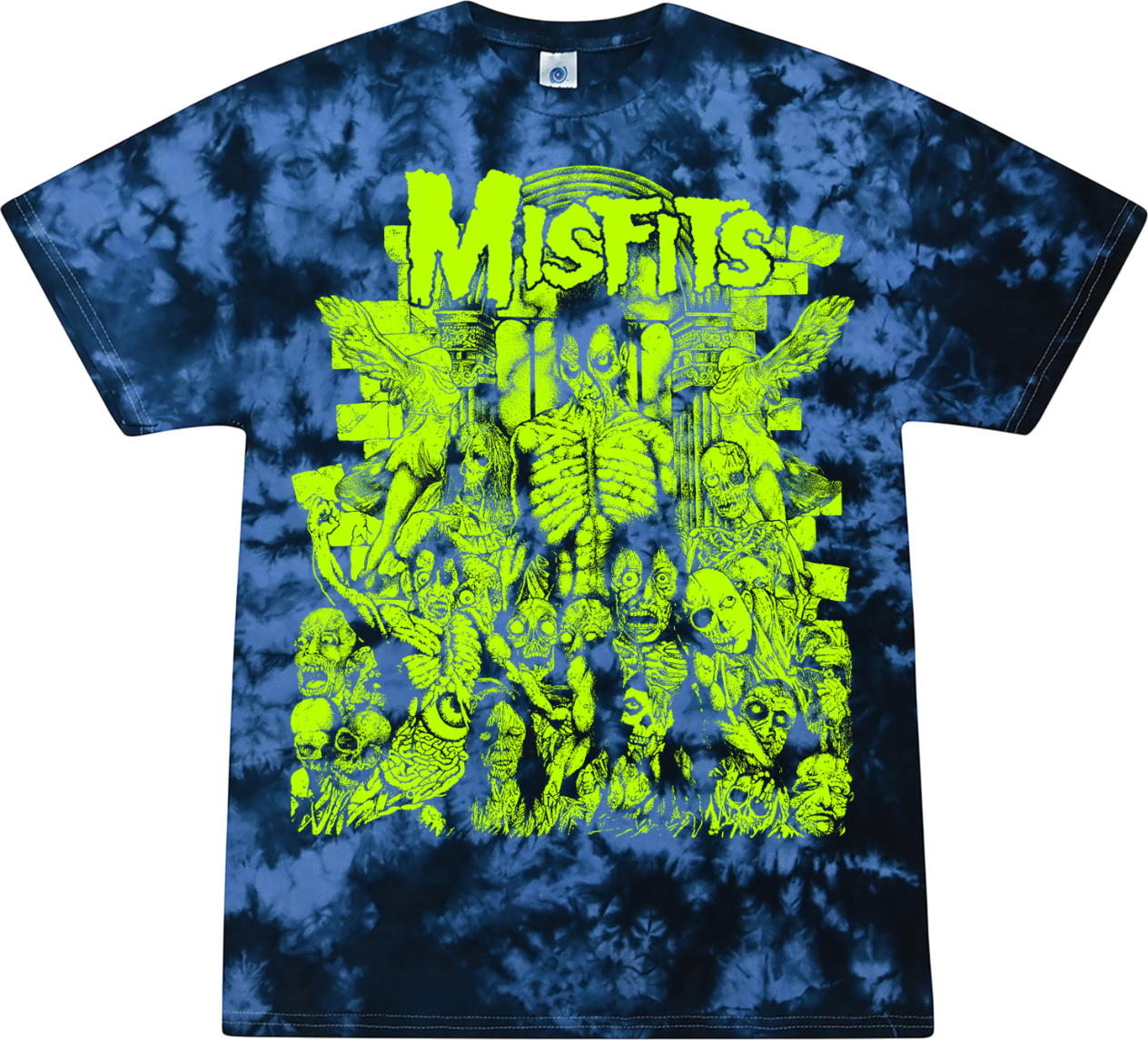 Tie Dye Earth AD/Wolfs Blood Misfits T-Shirt Hoodie, Sweatshirt | CiraTrend.com (Image 1)