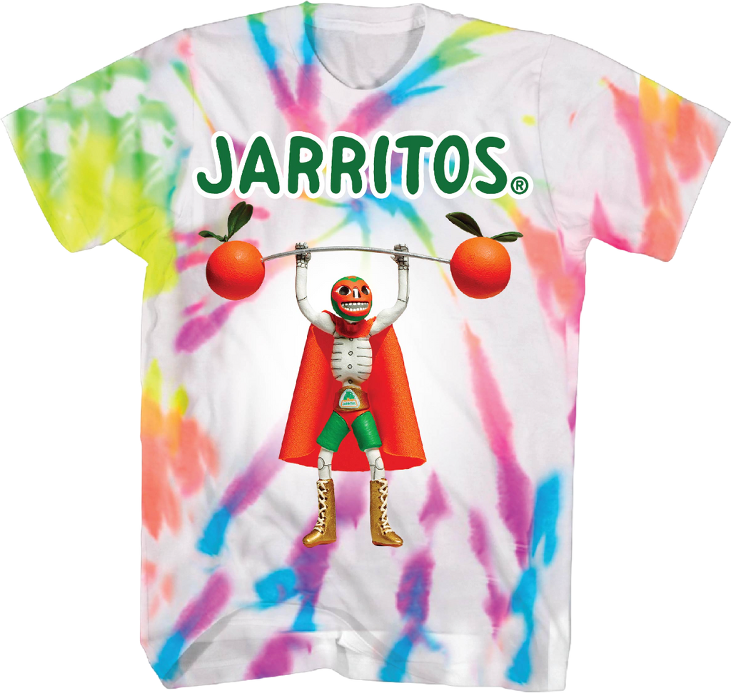 Tie Dye Luchador Jarritos T-Shirt Hoodie, Sweatshirt | CiraTrend.com (Image 1)